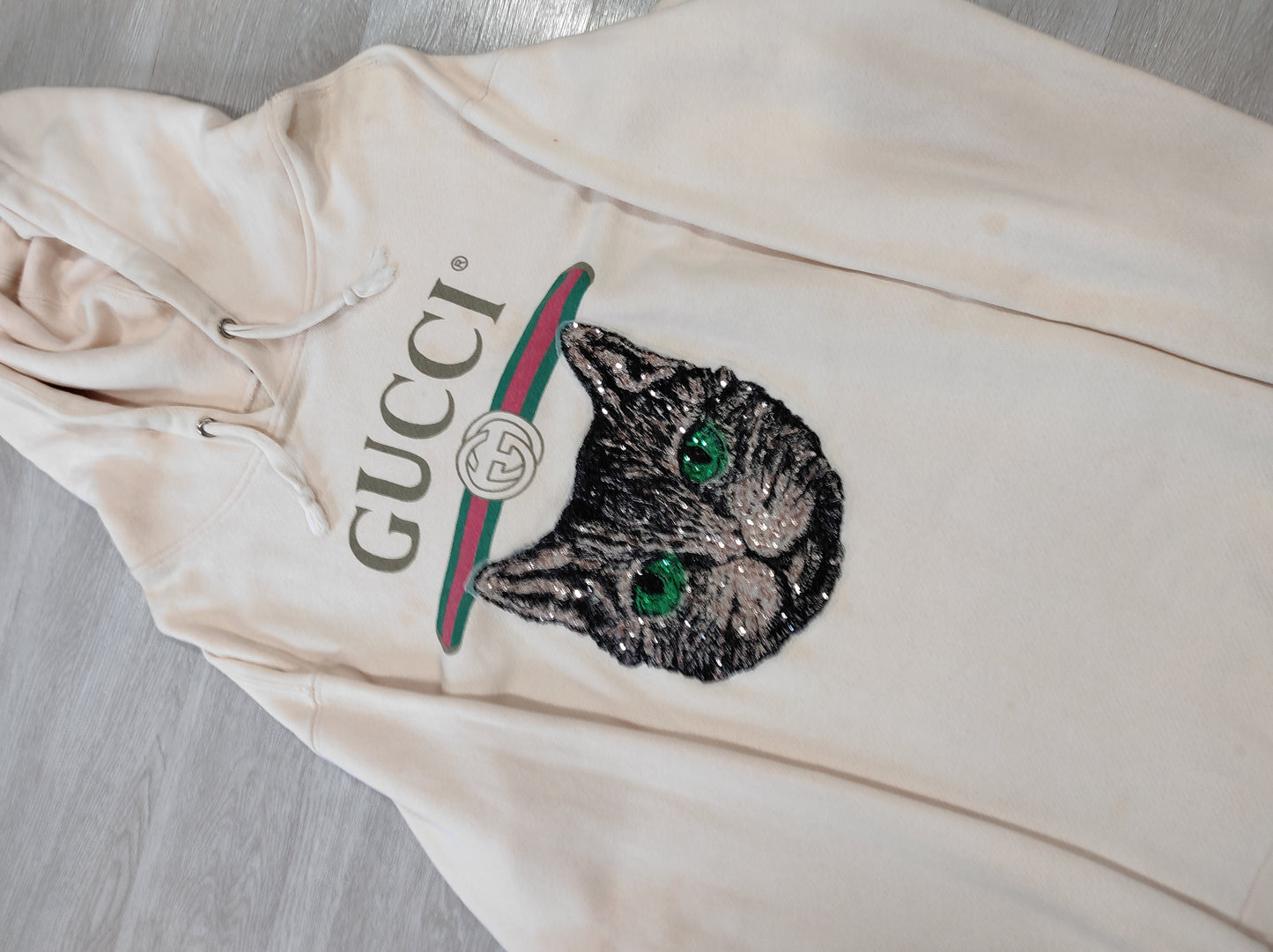 Gucci Mystic Cat Hoodie Large Women