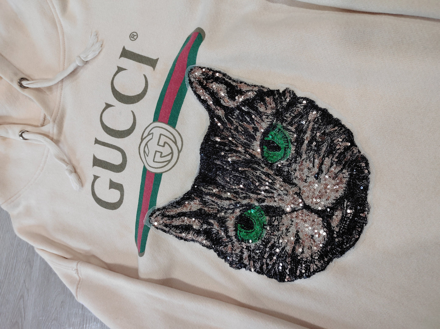 Gucci Mystic Cat Hoodie Large Women
