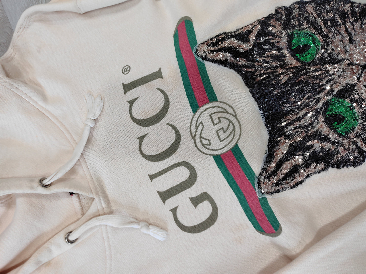 Gucci Mystic Cat Hoodie Large Women