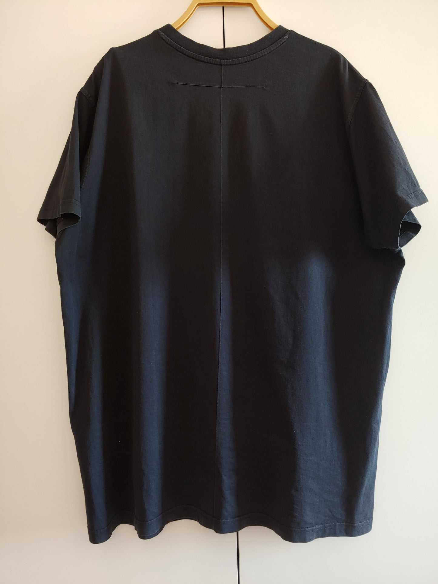 Givenchy Sunset Logo Black Cotton T Shirt S Oversized