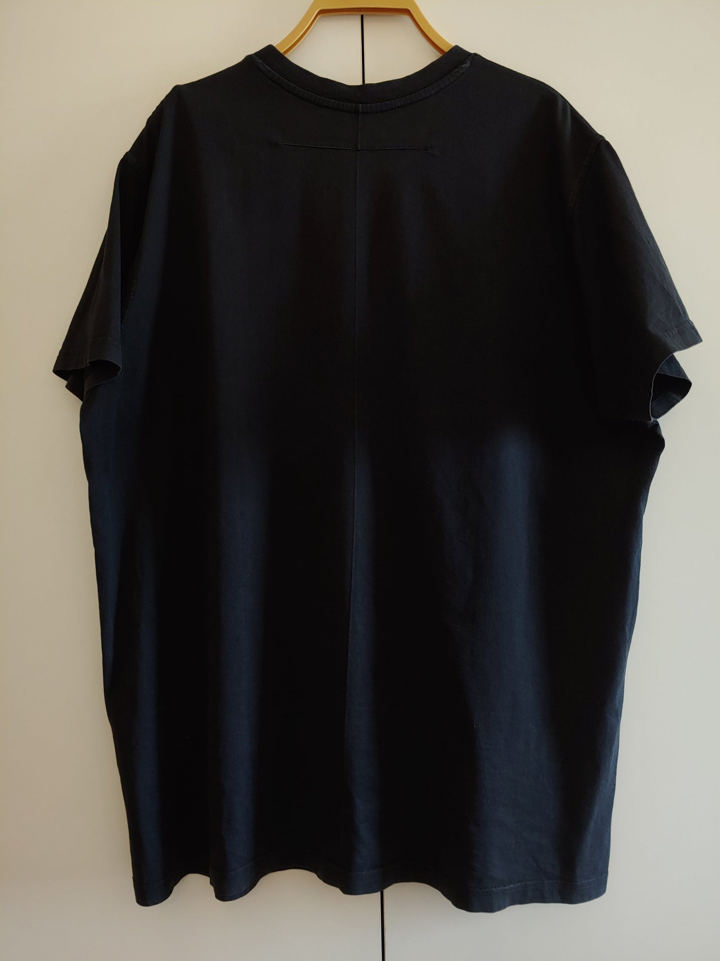 Givenchy Sunset Logo Black Cotton T Shirt S Oversized