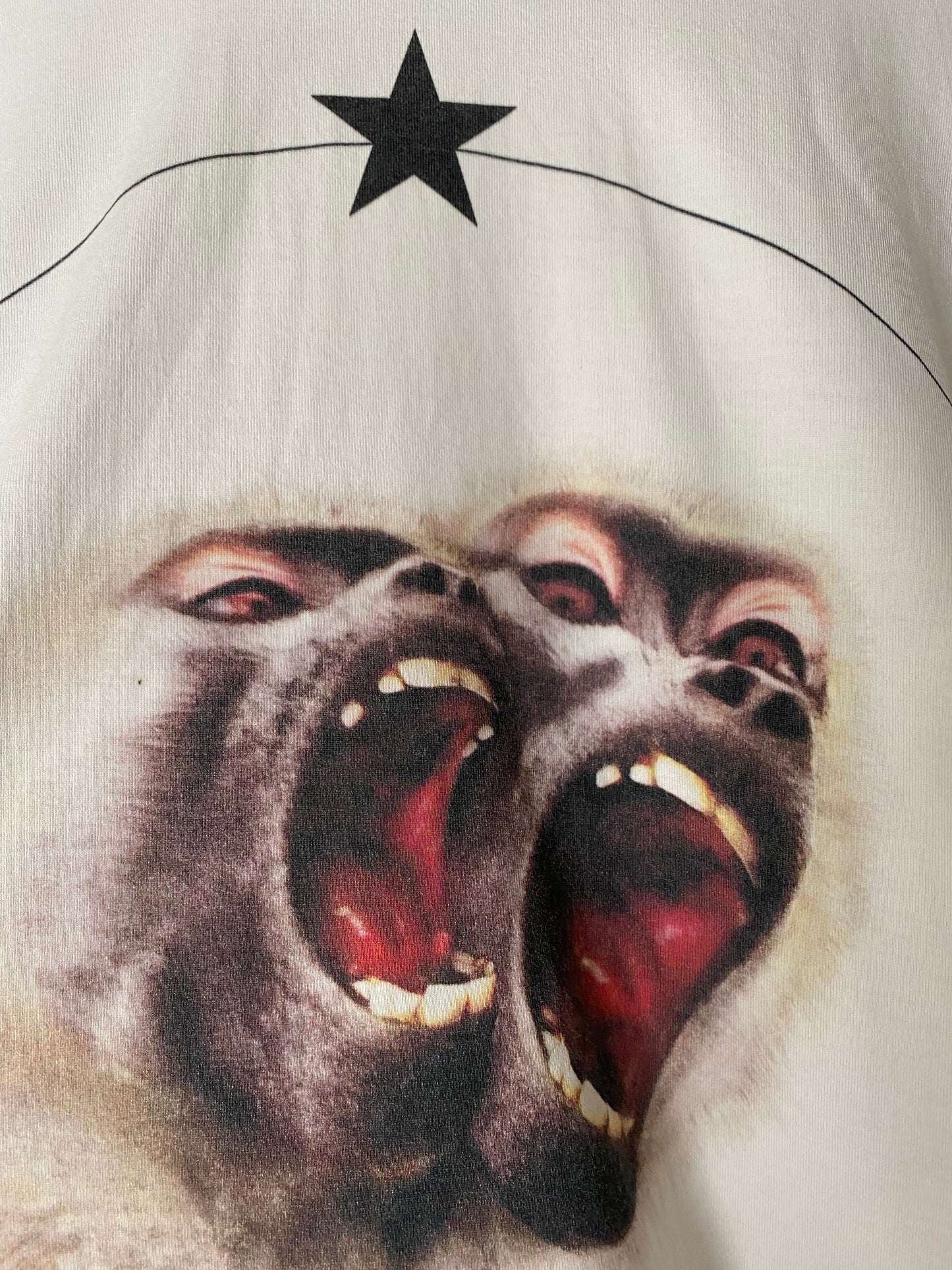 Givenchy Monkey Brothers Print T Shirt