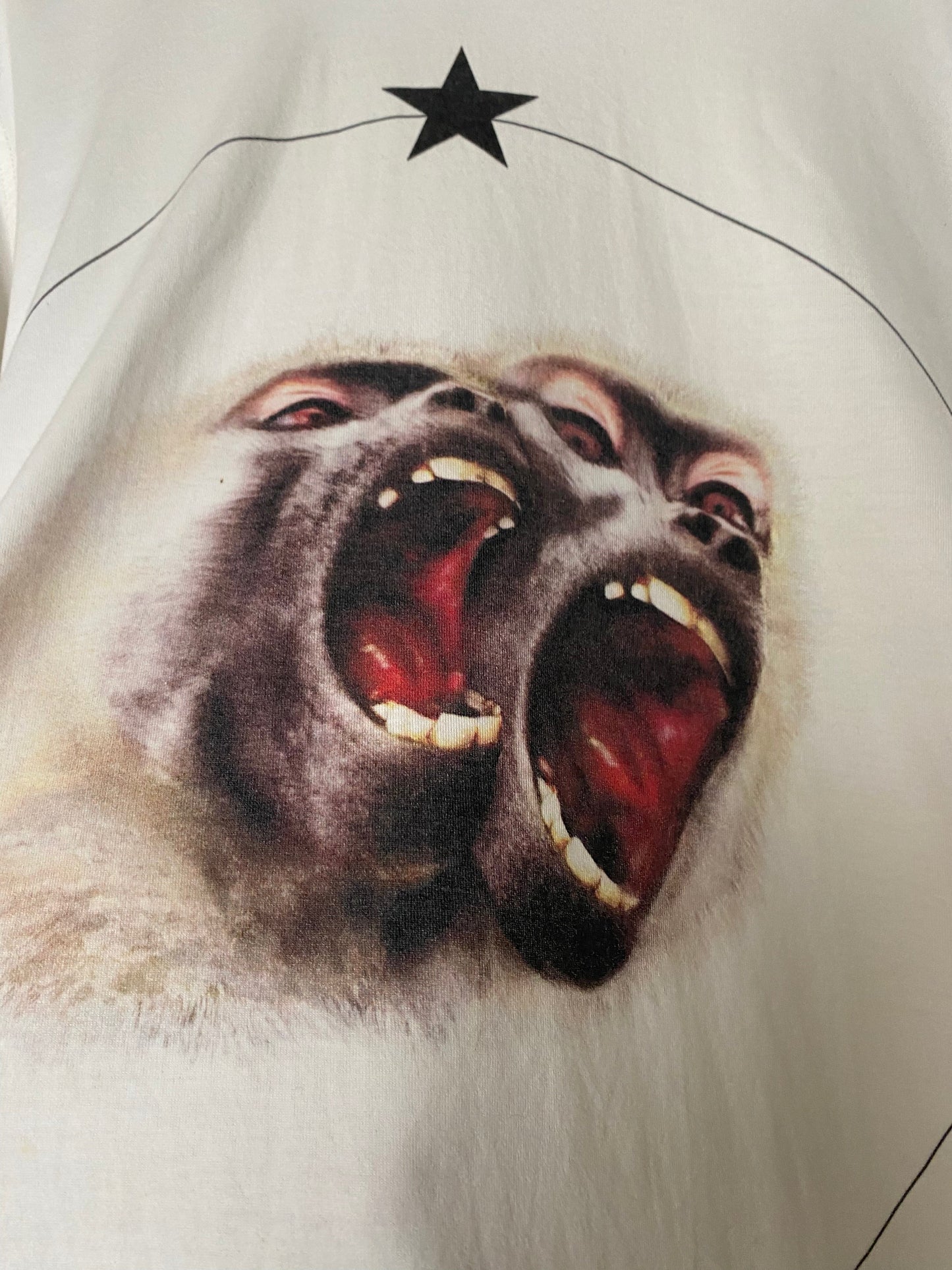 Givenchy Monkey Brothers Print T Shirt