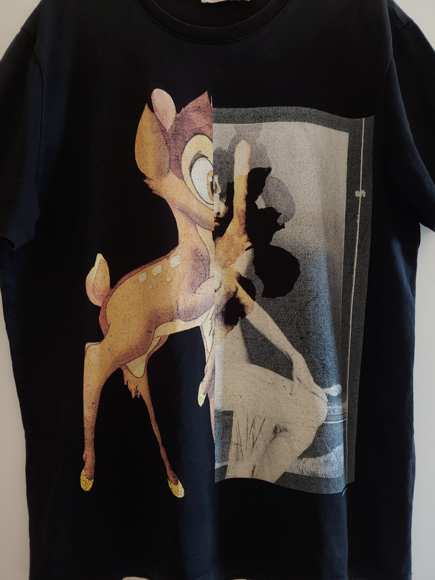 Givenchy Bambi Print Cotton T Shirt Xs Oversized