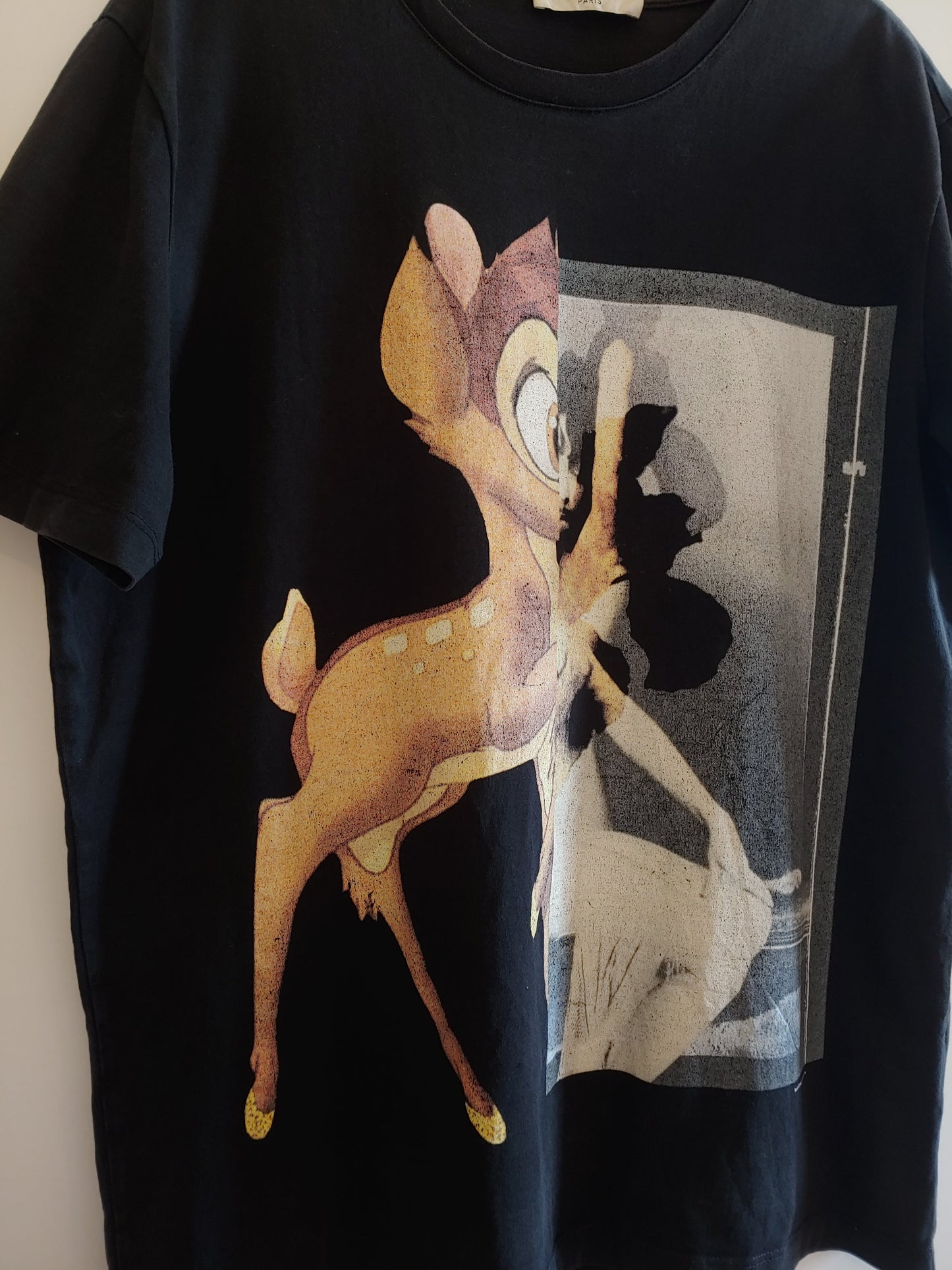 Givenchy Bambi Print Cotton T Shirt Xs Oversized