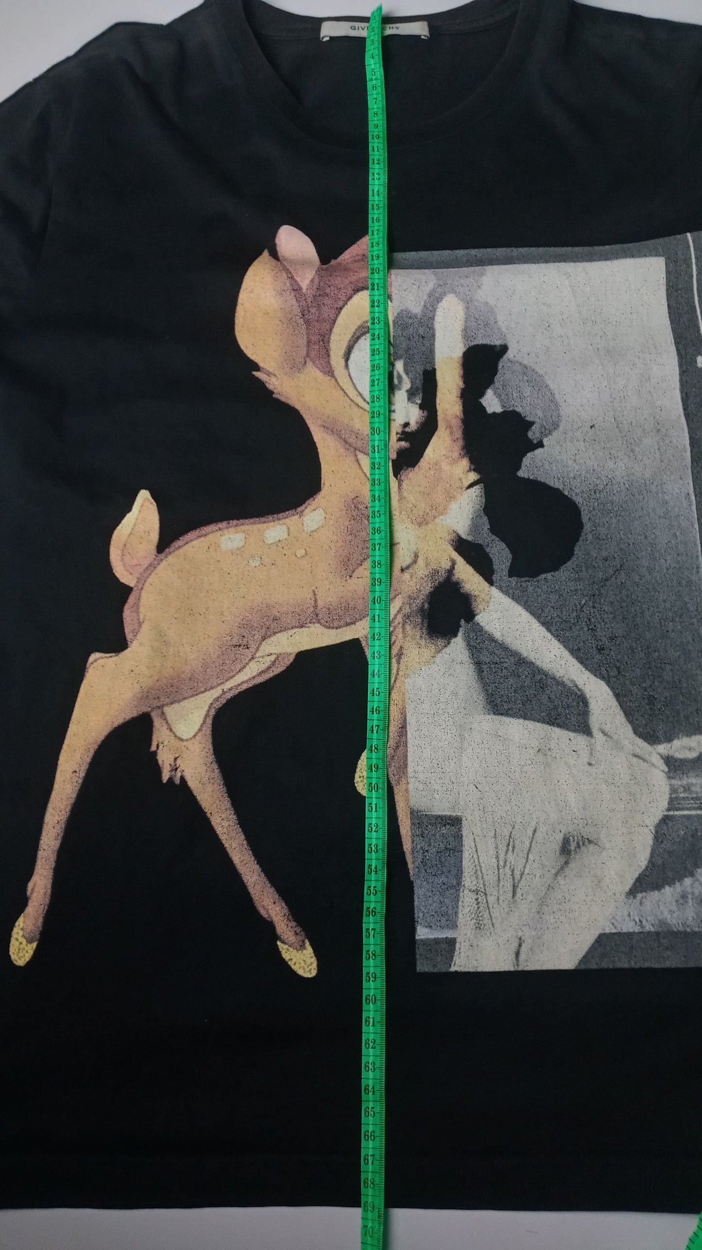 Givenchy Bambi Print Cotton T Shirt Xs Oversized