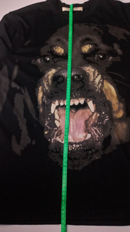 Givenchy Rottweiler Black Cotton Xs Columbian Fit