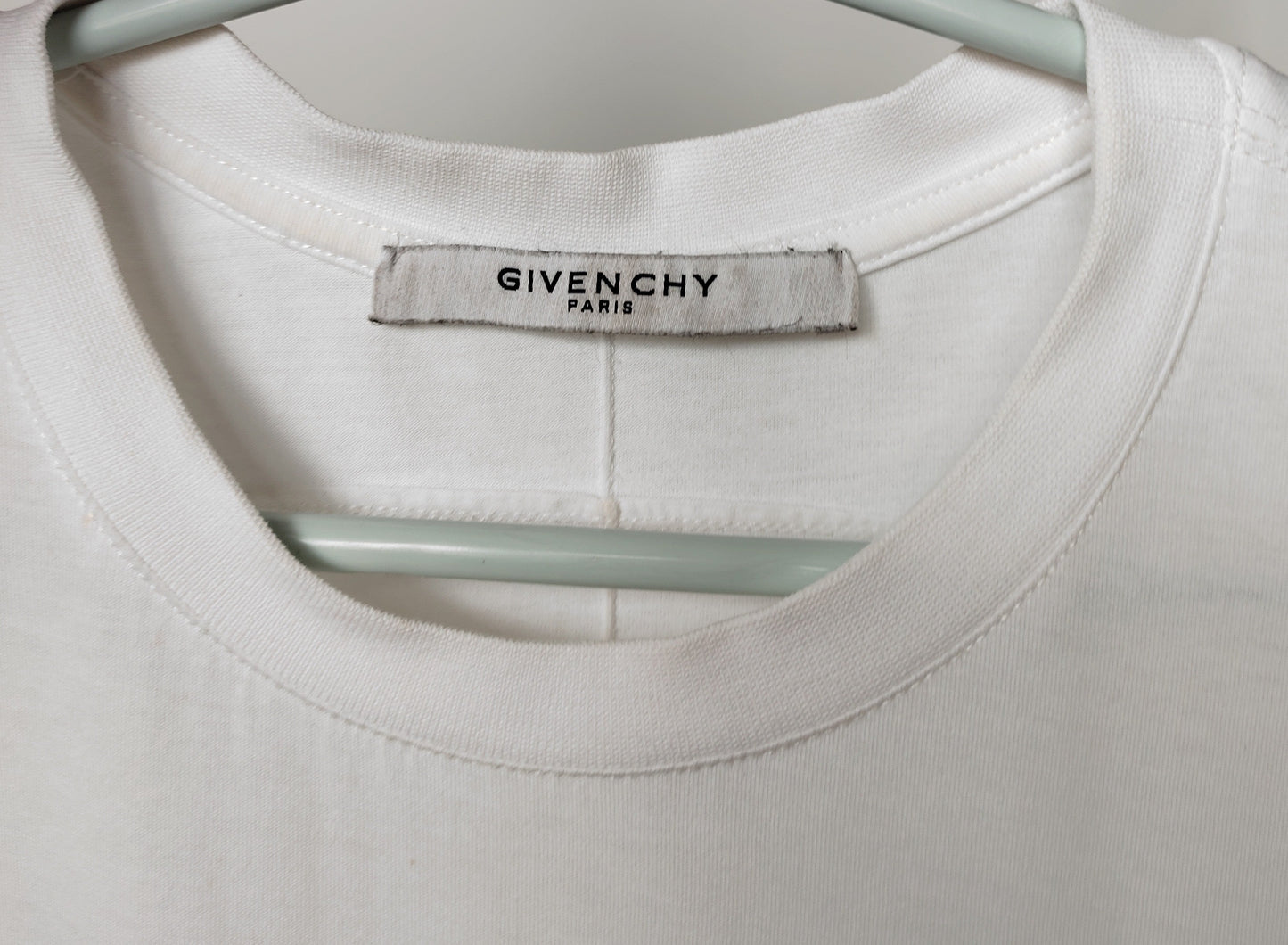 Givenchy Jesus Patch Distressed T Shirt Xs Oversized