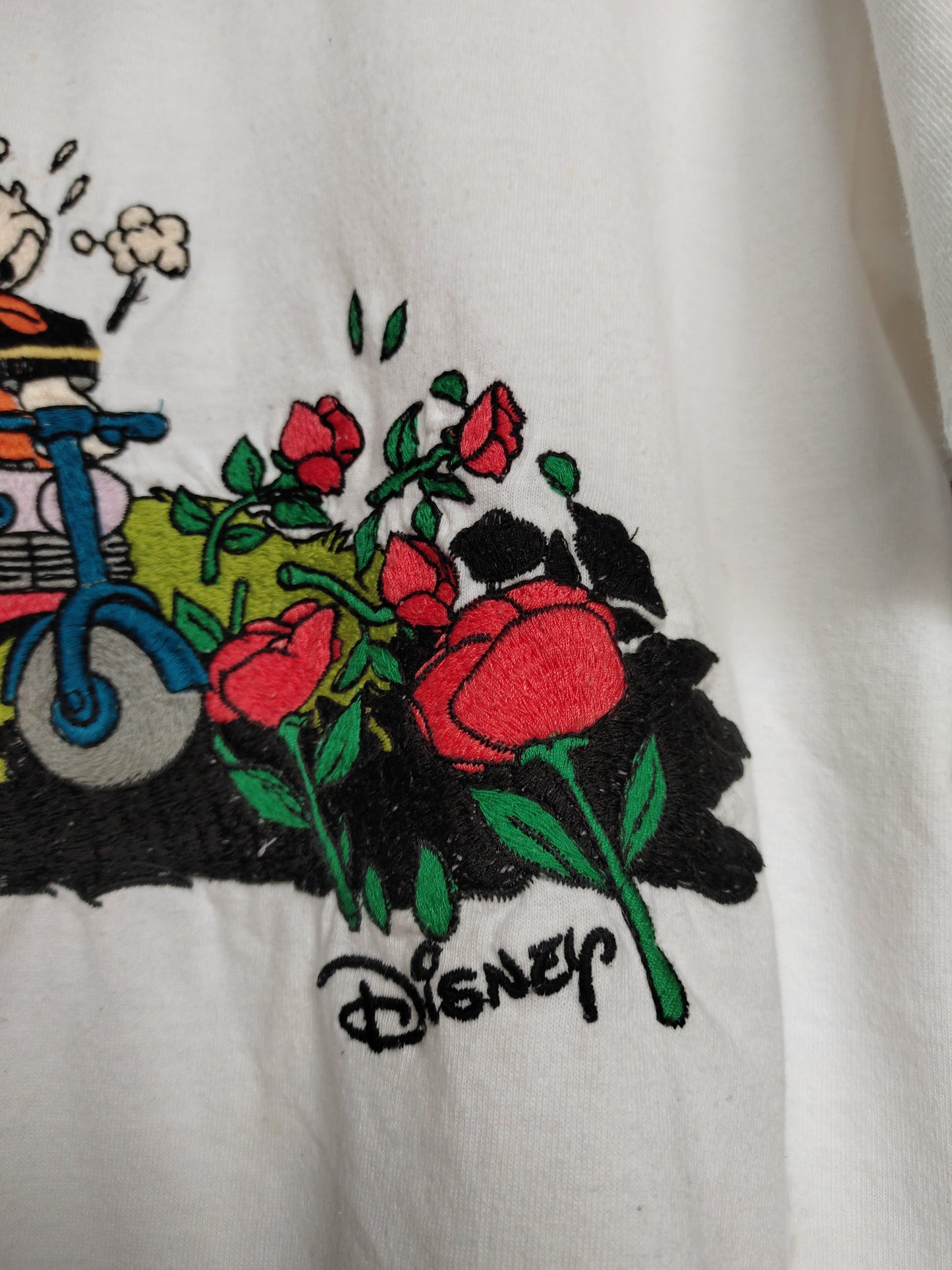 Gucci Disney Donald Duck  Off White Cotton T Shirt  M Regular Fit