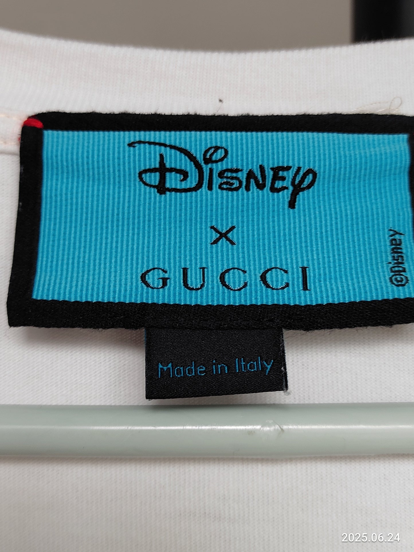 Gucci Disney Donald Duck  Off White Cotton T Shirt  M Regular Fit