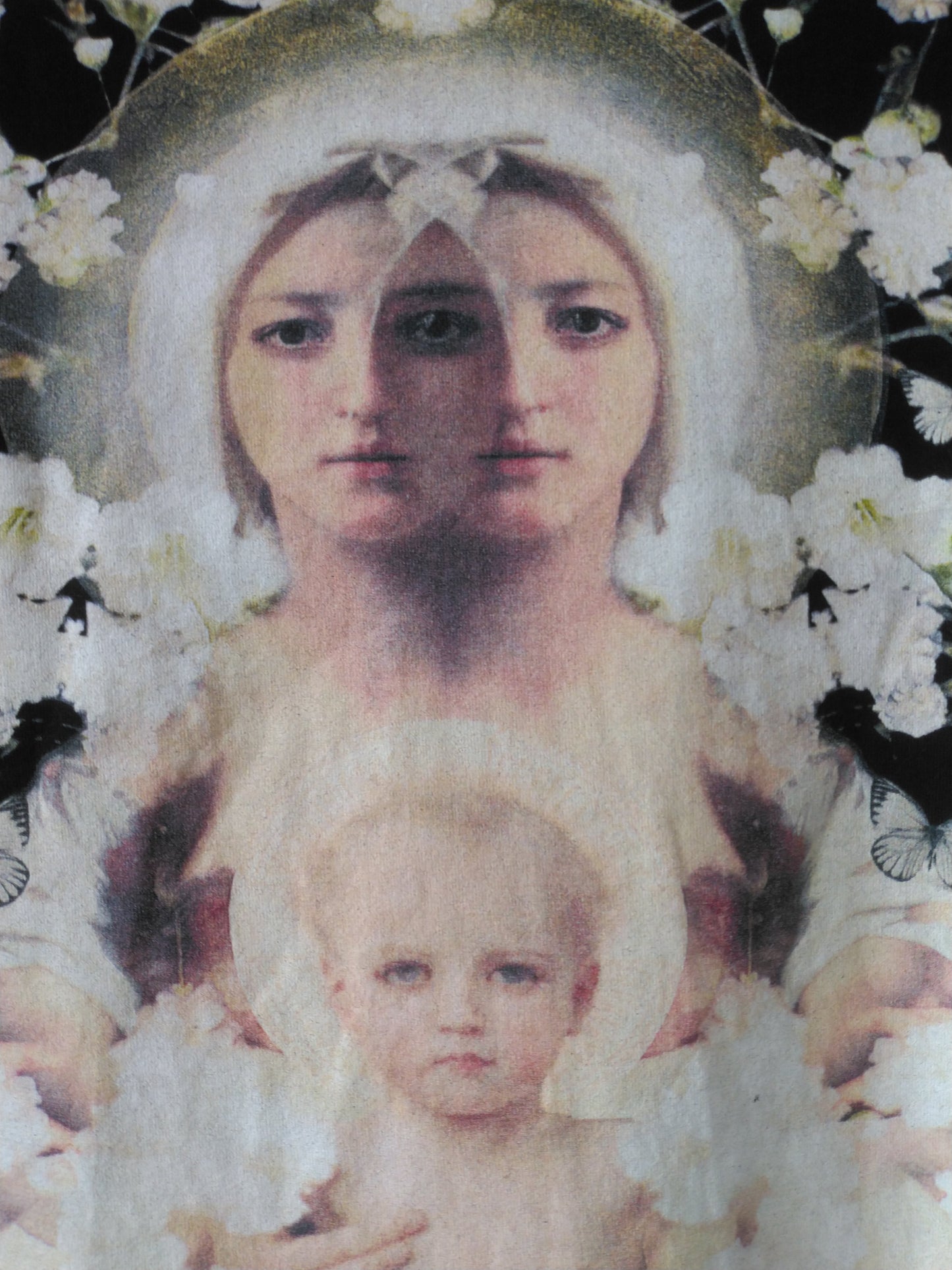 Givenchy Madonna Black Cotton T Shirt