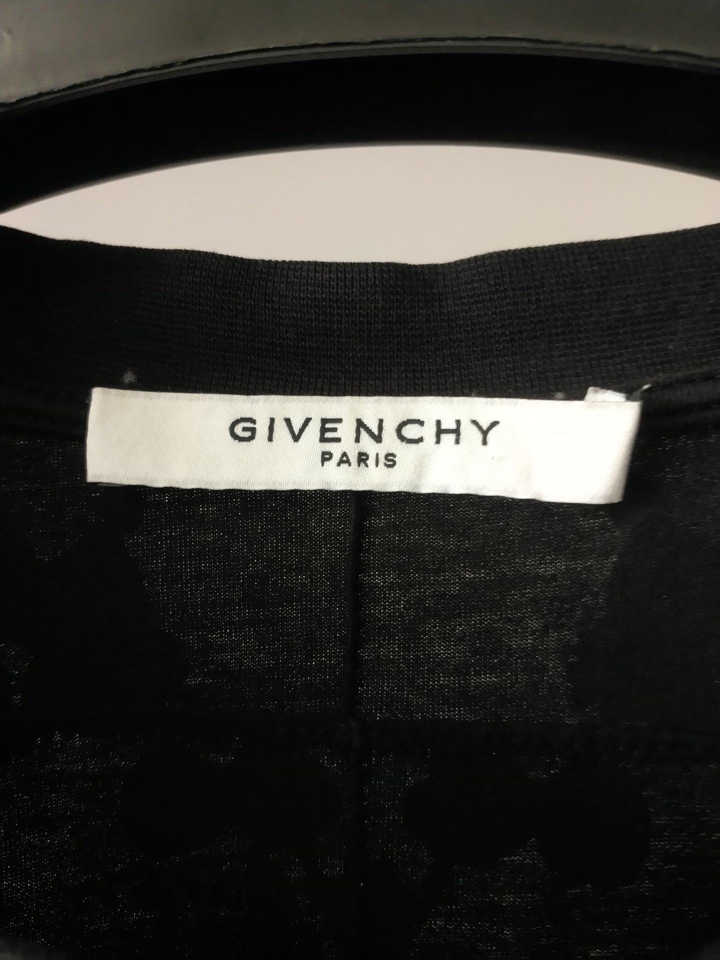 Givenchy Madonna Black Cotton T Shirt