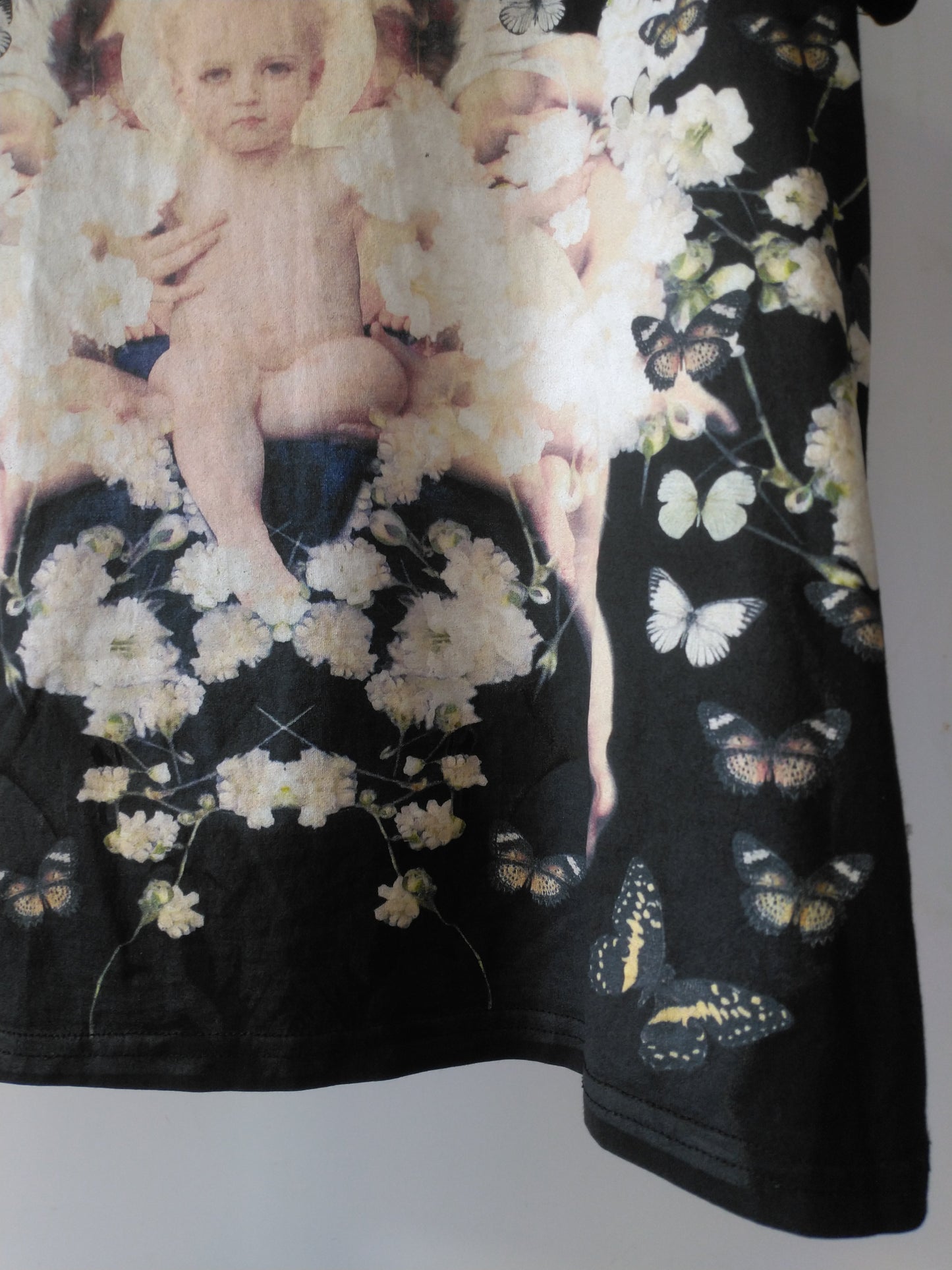 Givenchy Madonna Black Cotton T Shirt