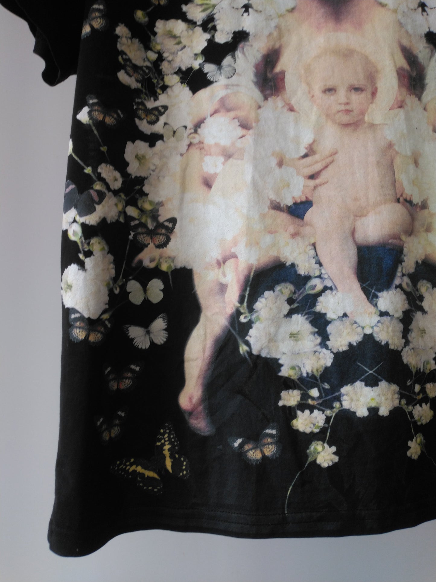 Givenchy Madonna Black Cotton T Shirt