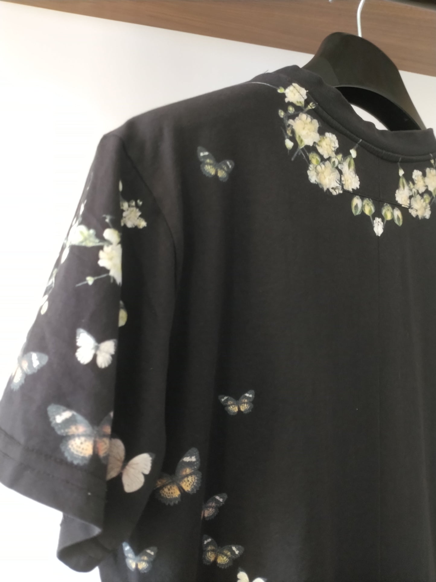 Givenchy Madonna Black Cotton T Shirt