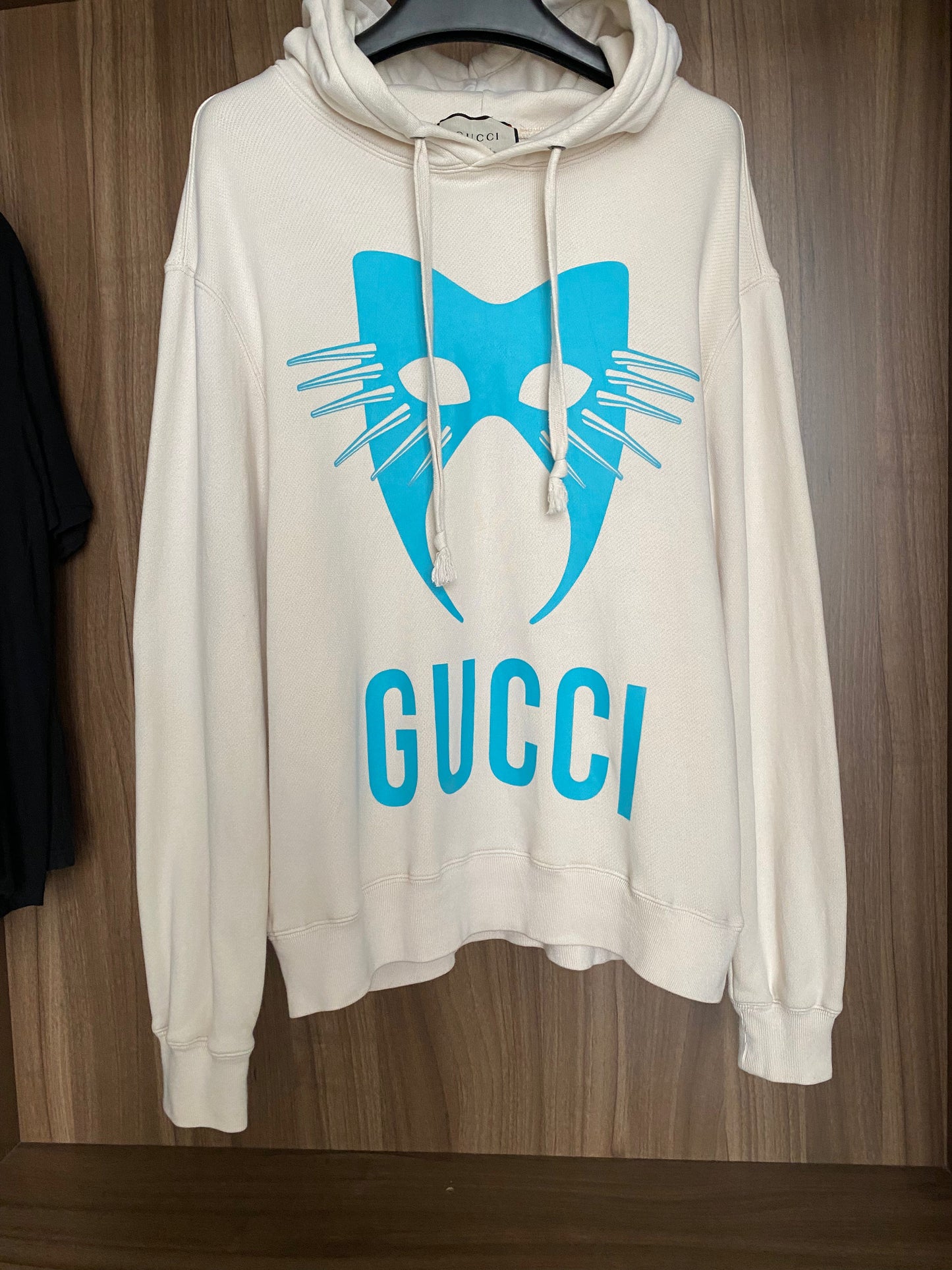 Gucci Ivory Mask Hooded Sweatshirt