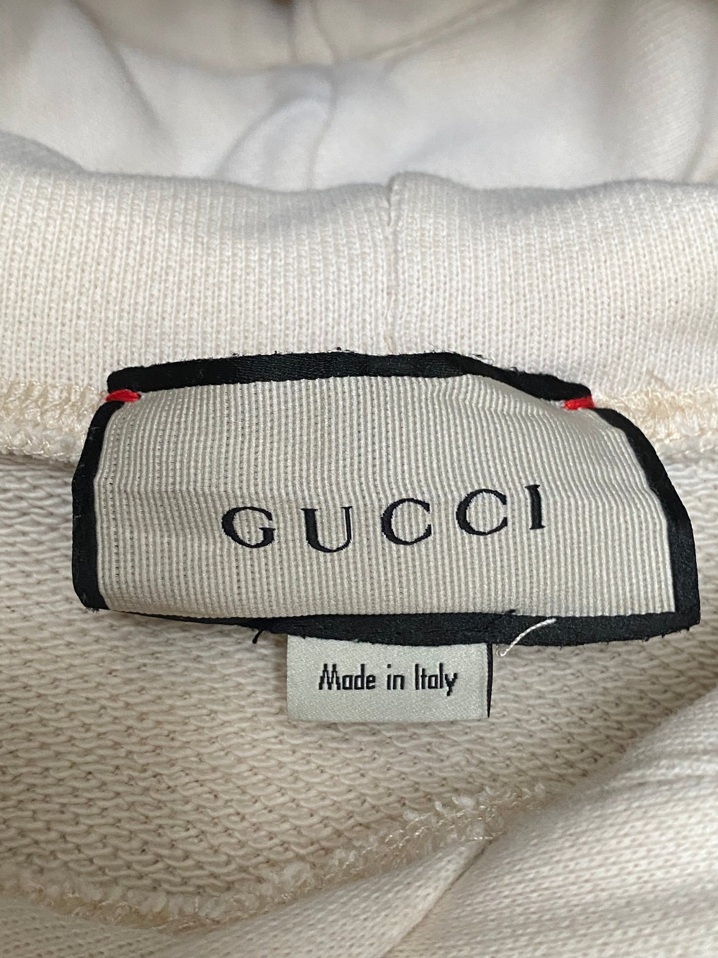 Gucci Ivory Mask Hooded Sweatshirt