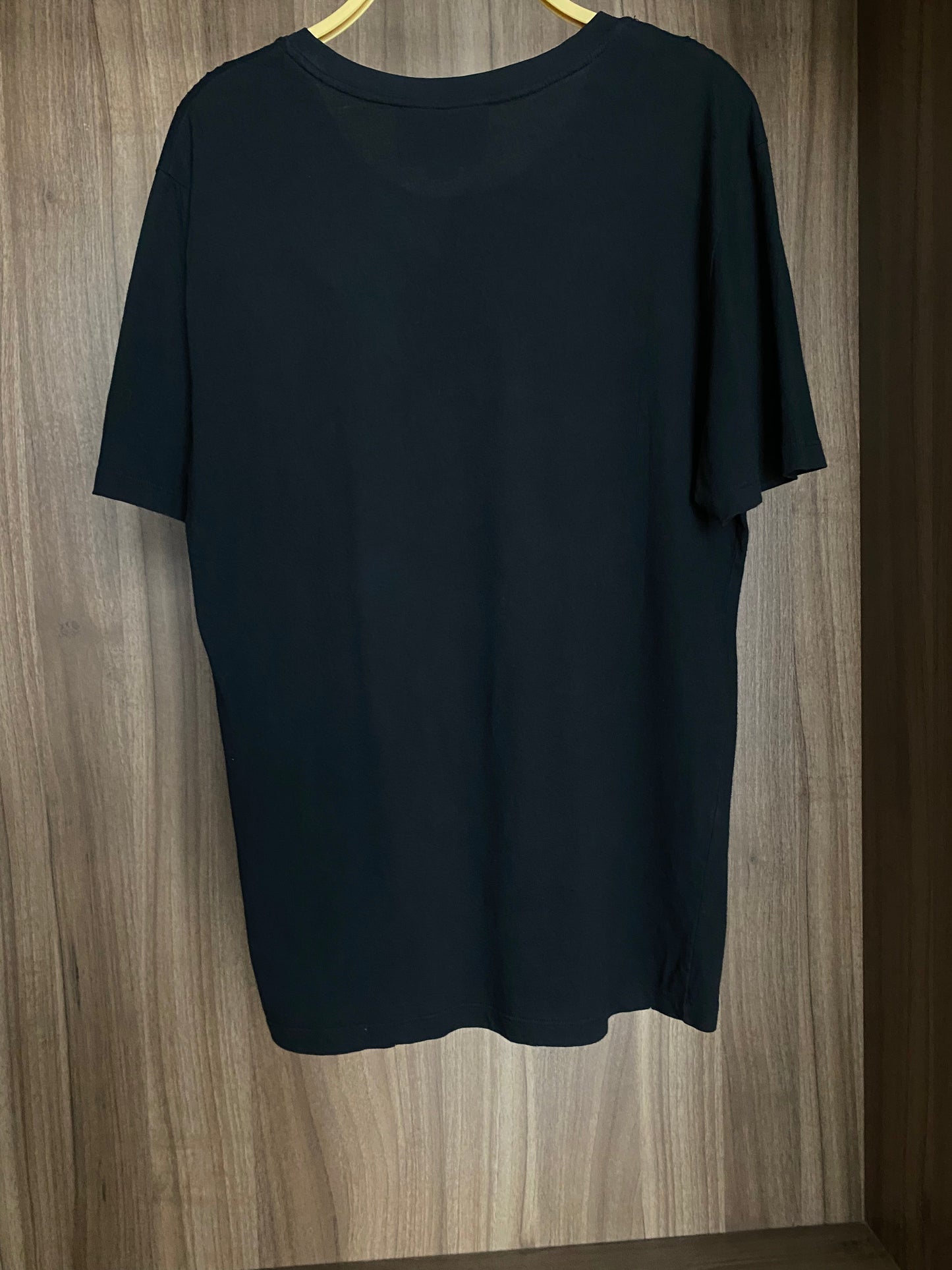 Gucci Logo Black Cotton T Shirt