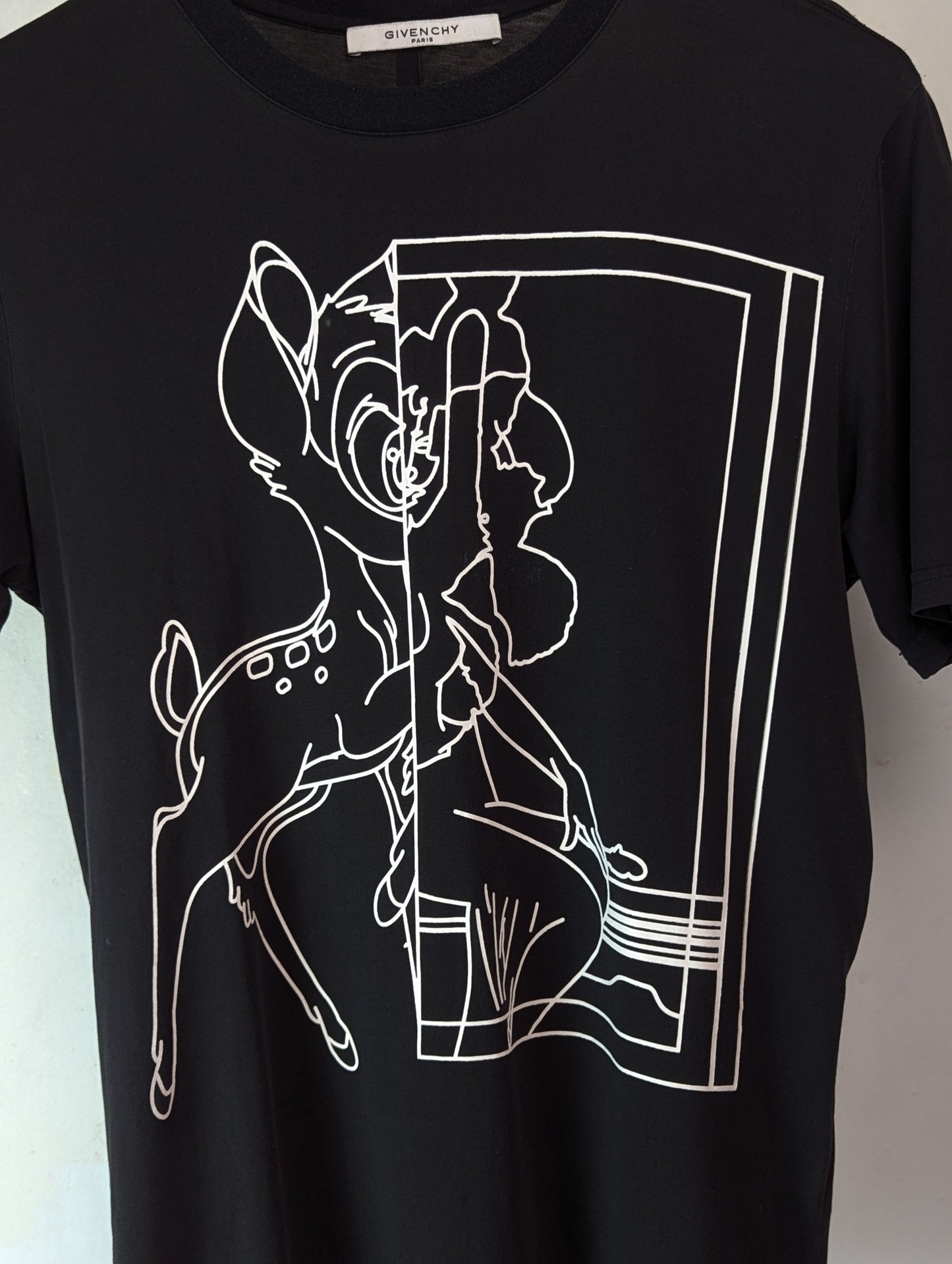Givenchy Bambi White Outline Size Medium