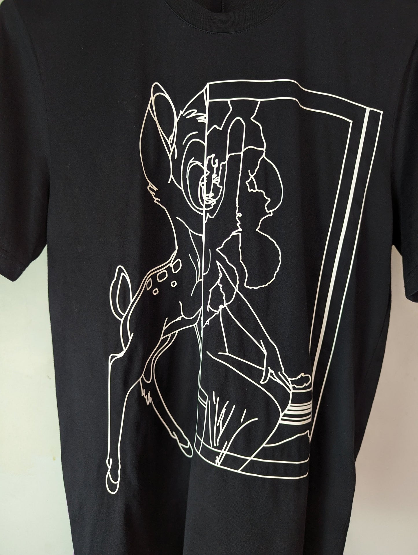 Givenchy Bambi White Outline Size Medium