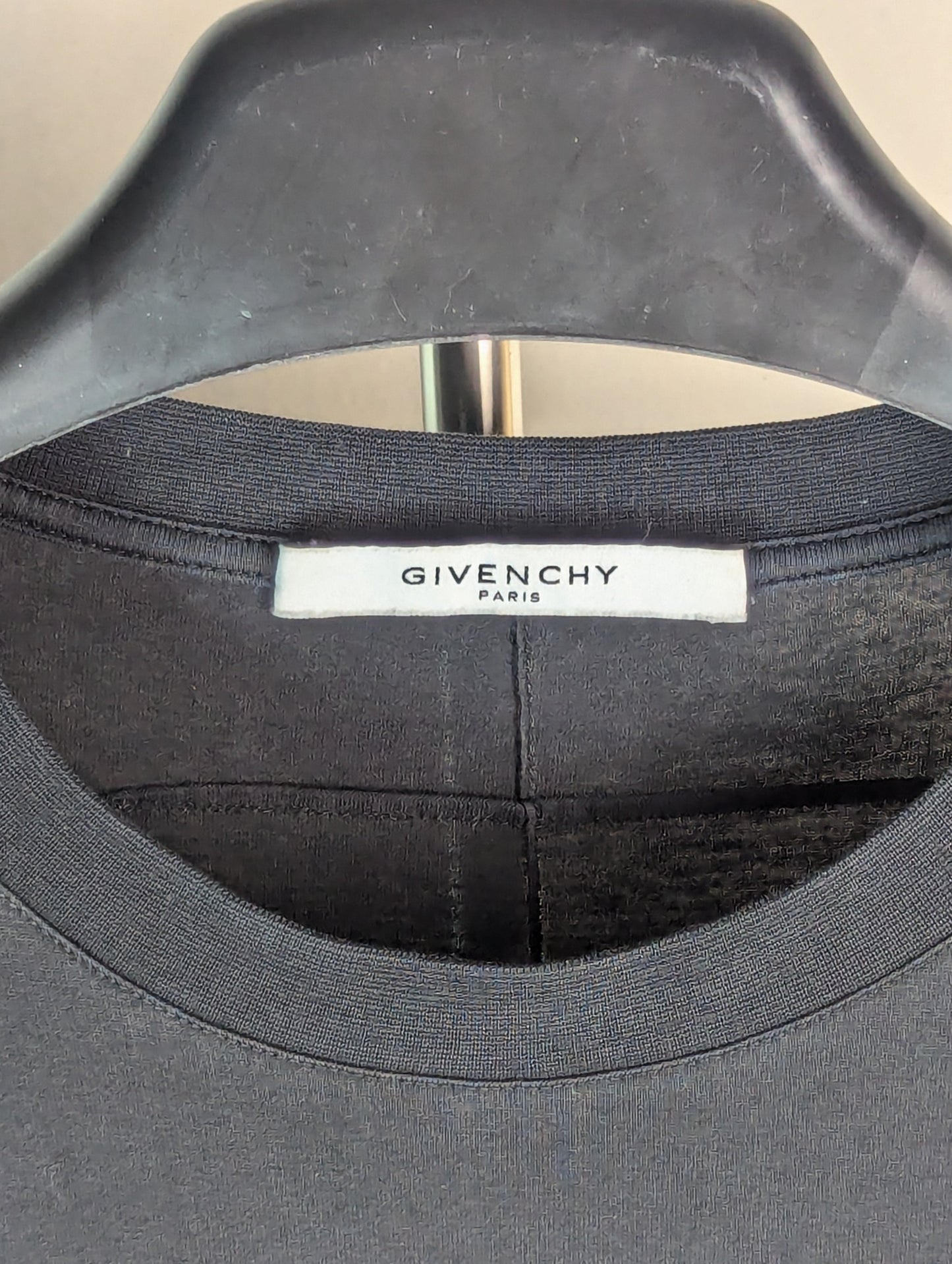 Givenchy Abstract Girl Print Cotton T Shirt Large