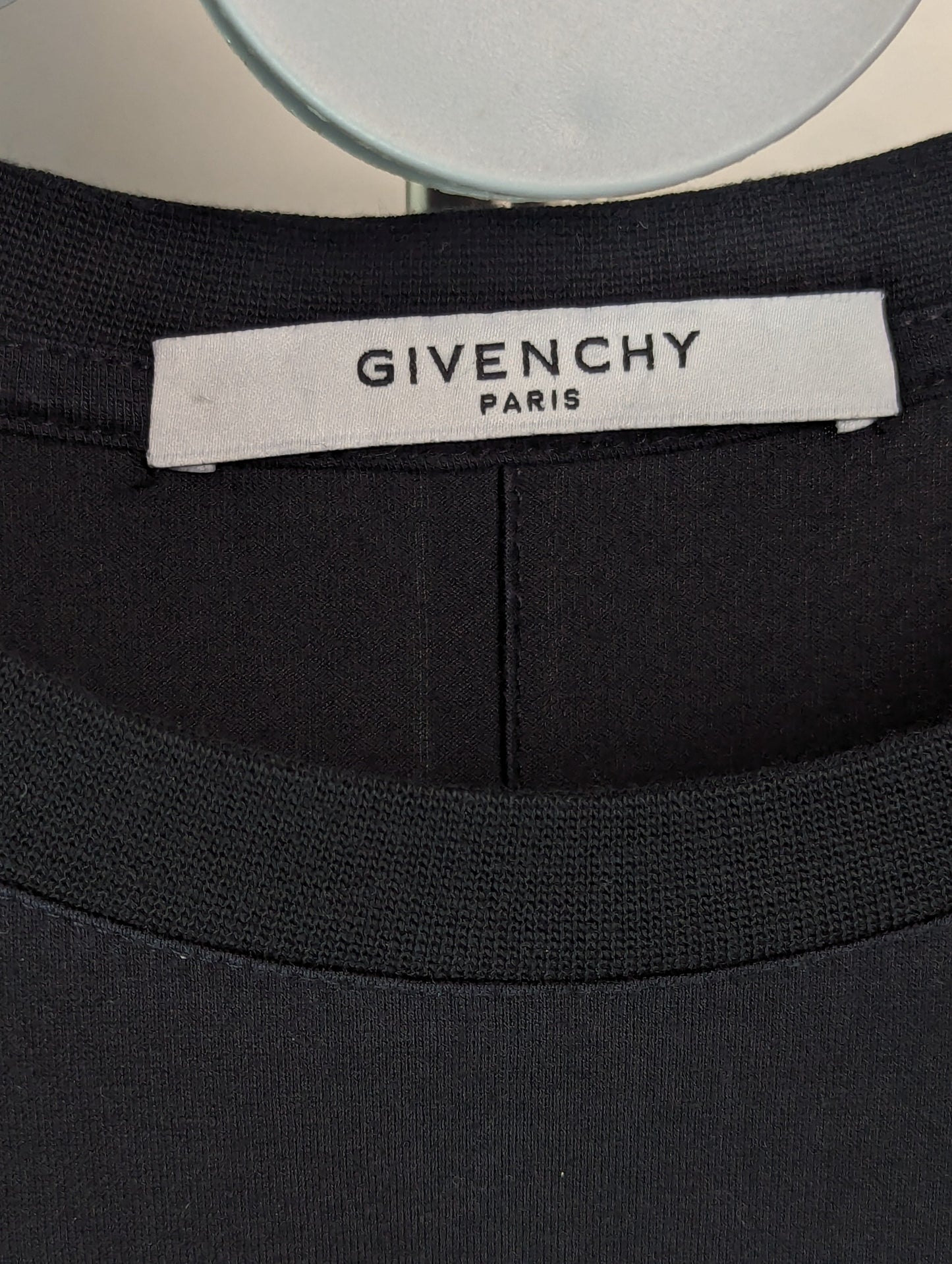Givenchy Black Virgin Mary Graphic T Shirt M