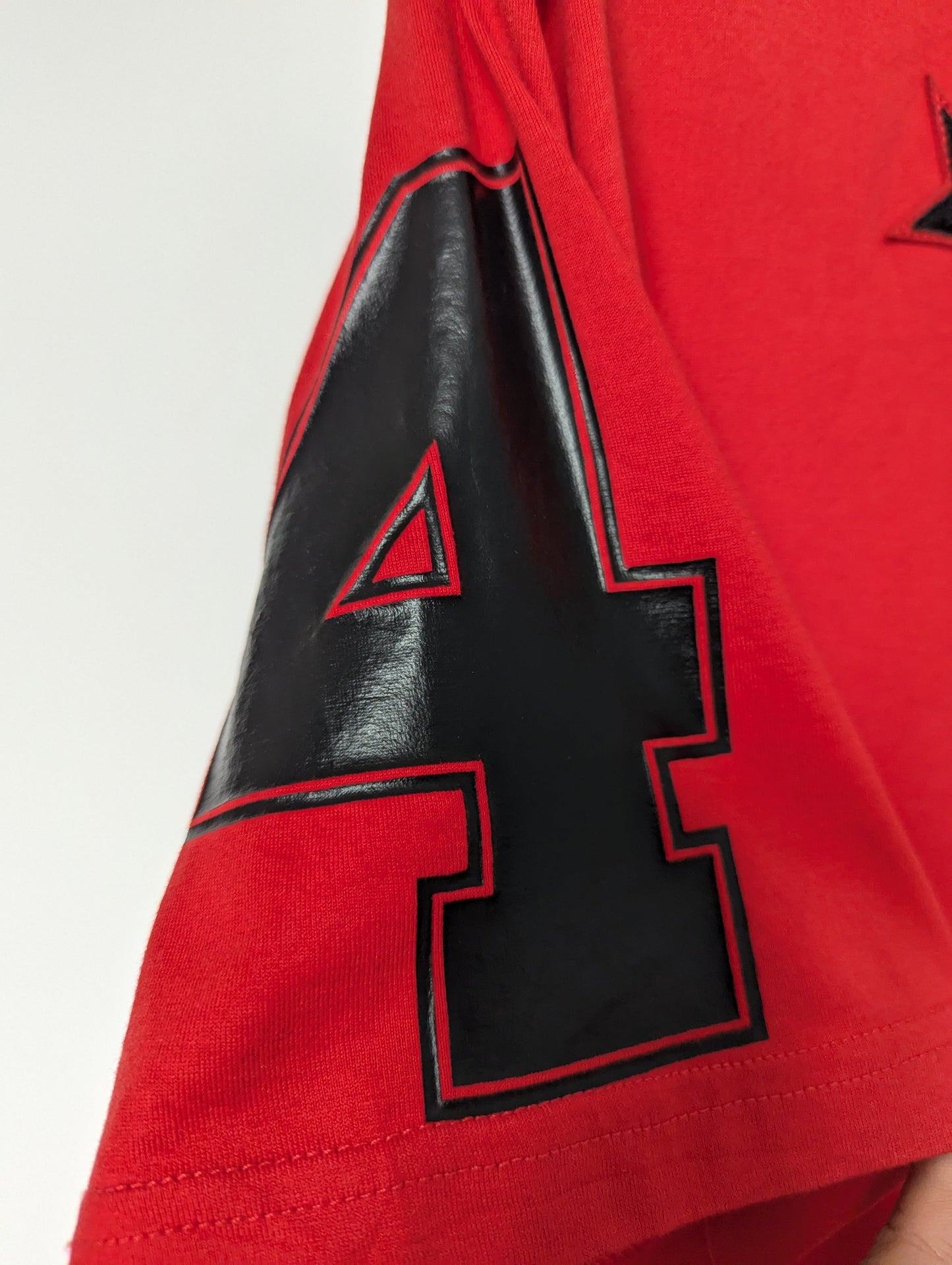 Givenchy 47 Stars Cotton Red T Shirt Medium