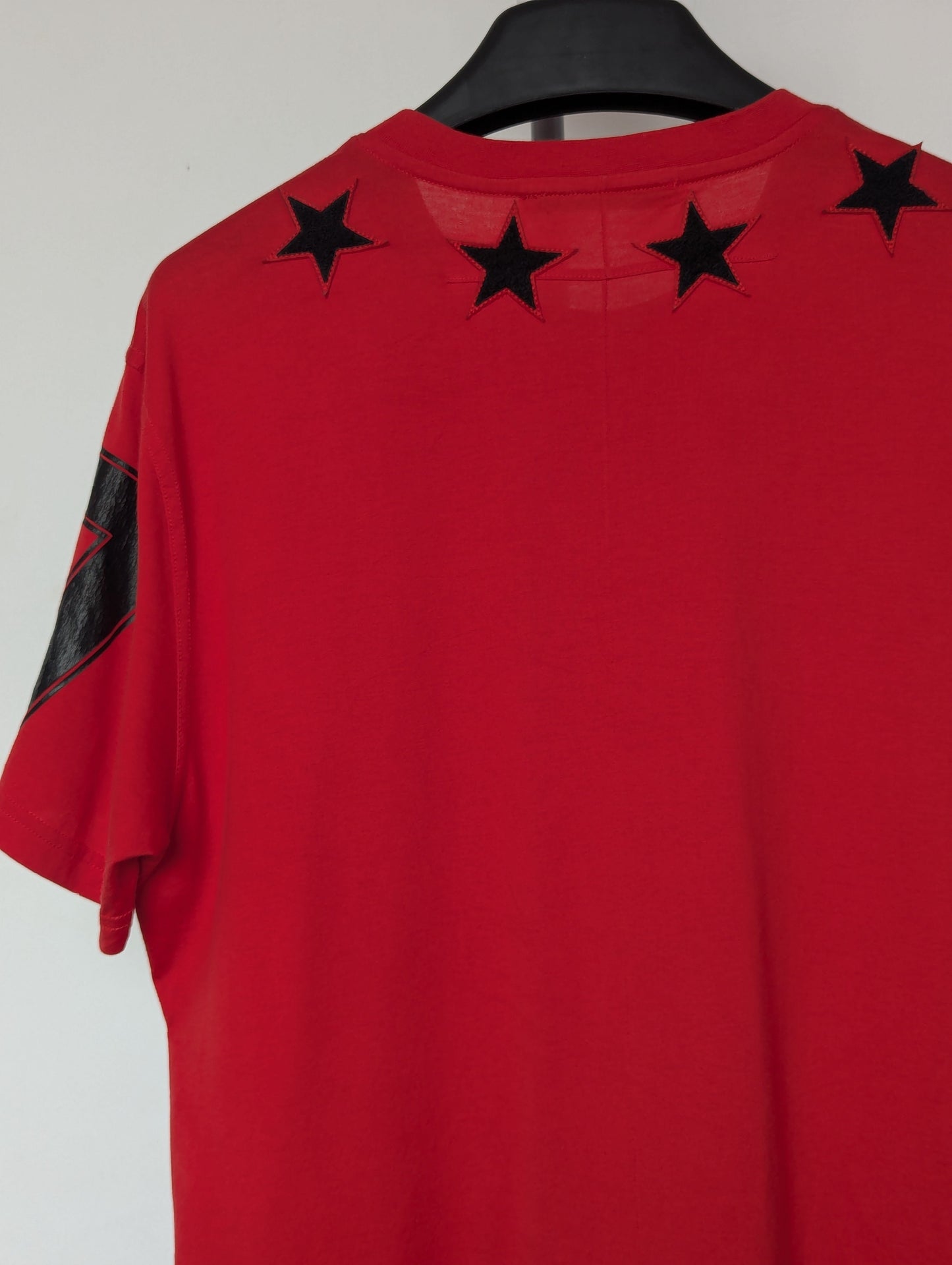 Givenchy 47 Stars Cotton Red T Shirt Medium