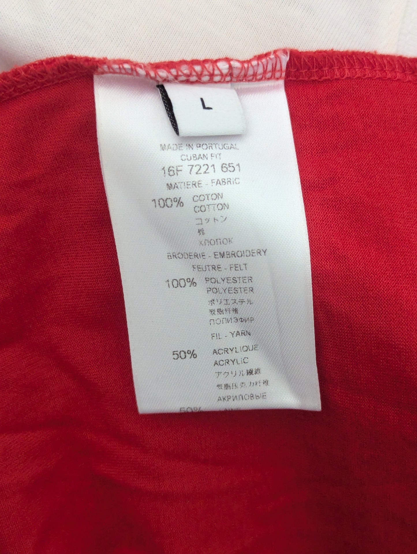 Givenchy 47 Stars Cotton Red T Shirt Medium