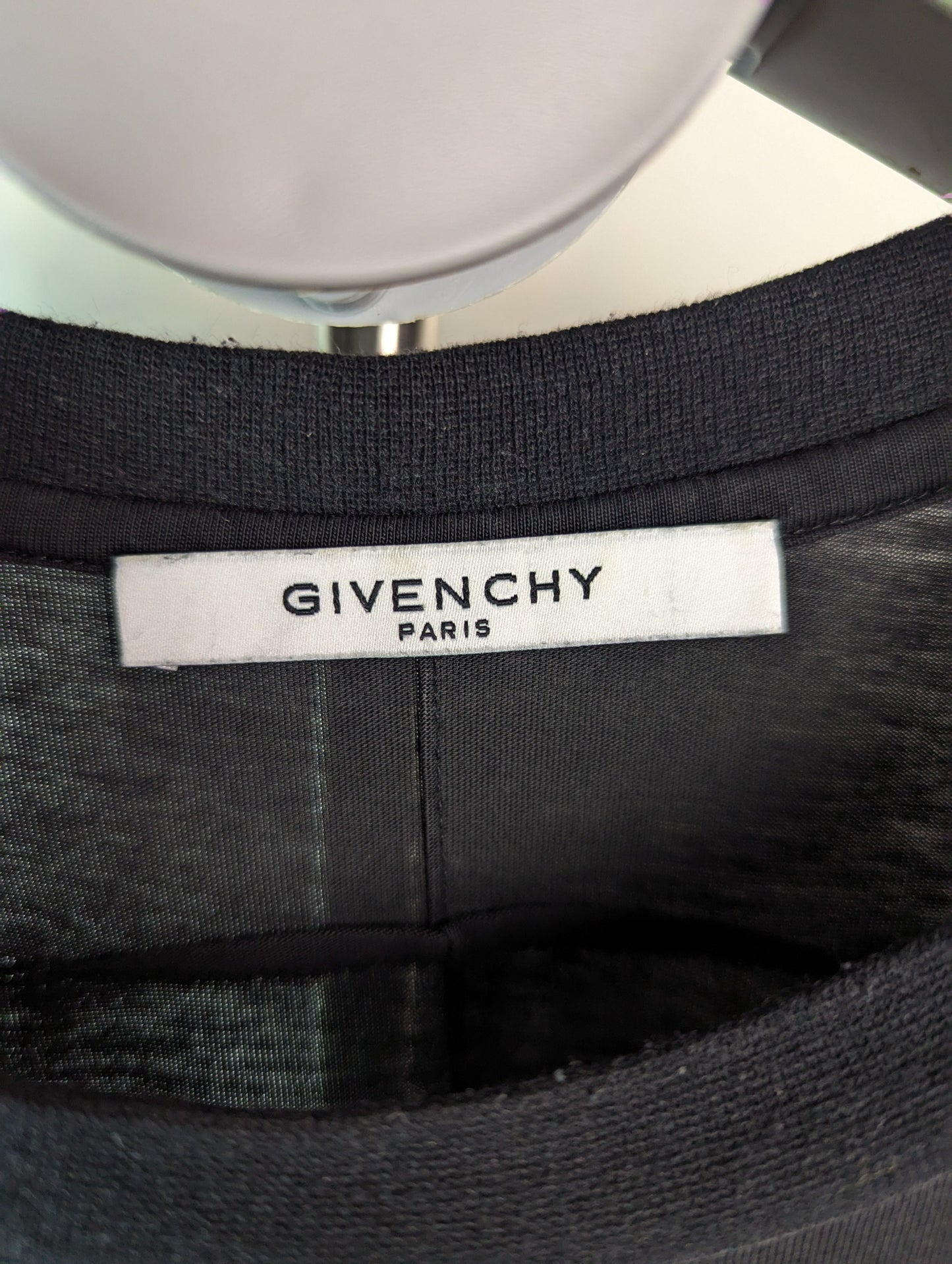 Givenchy Bambi White Outline Print Cotton S Oversized