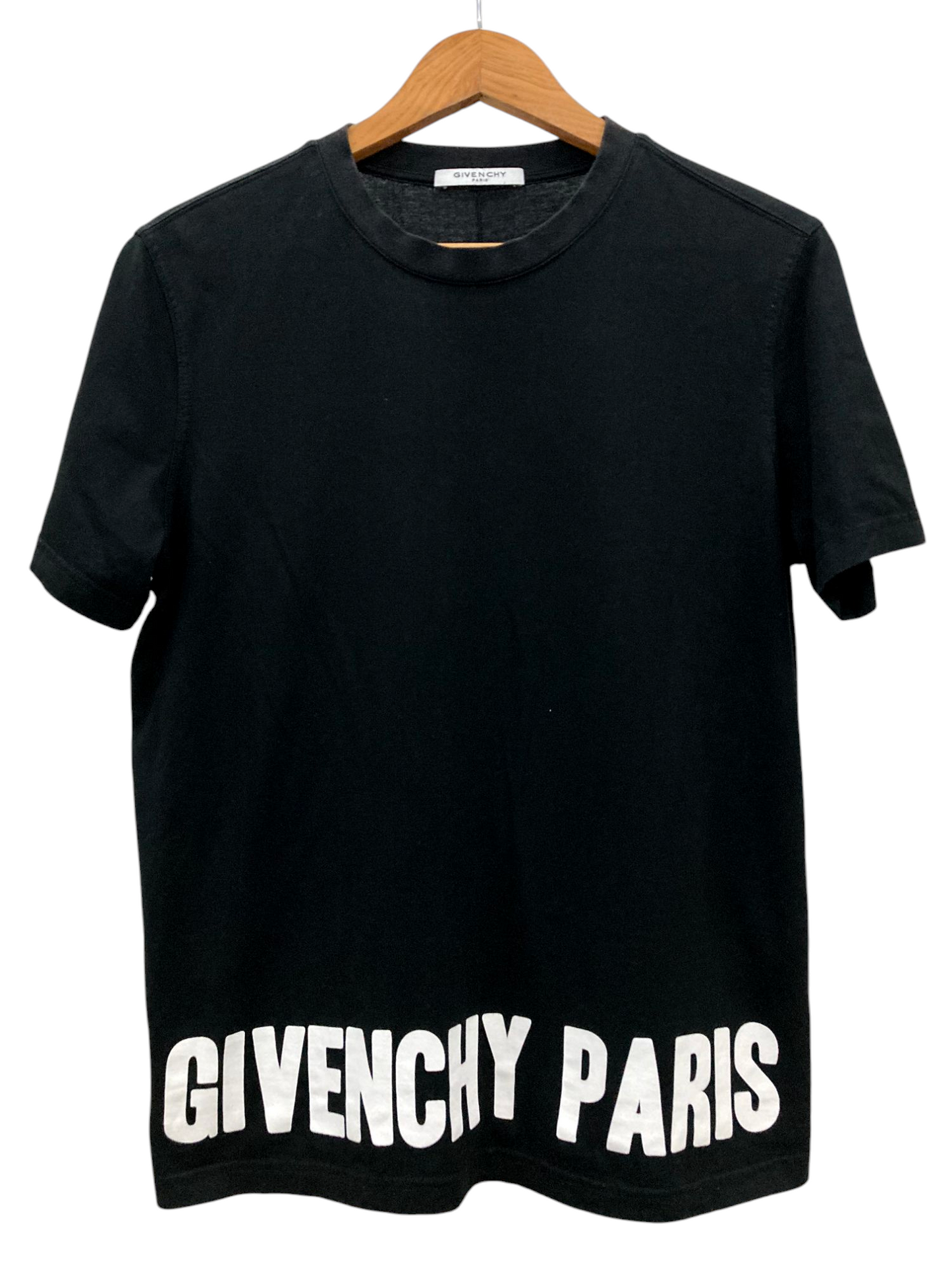 Givenchy Logo Black Cotton T Shirt Xs Cubanfit