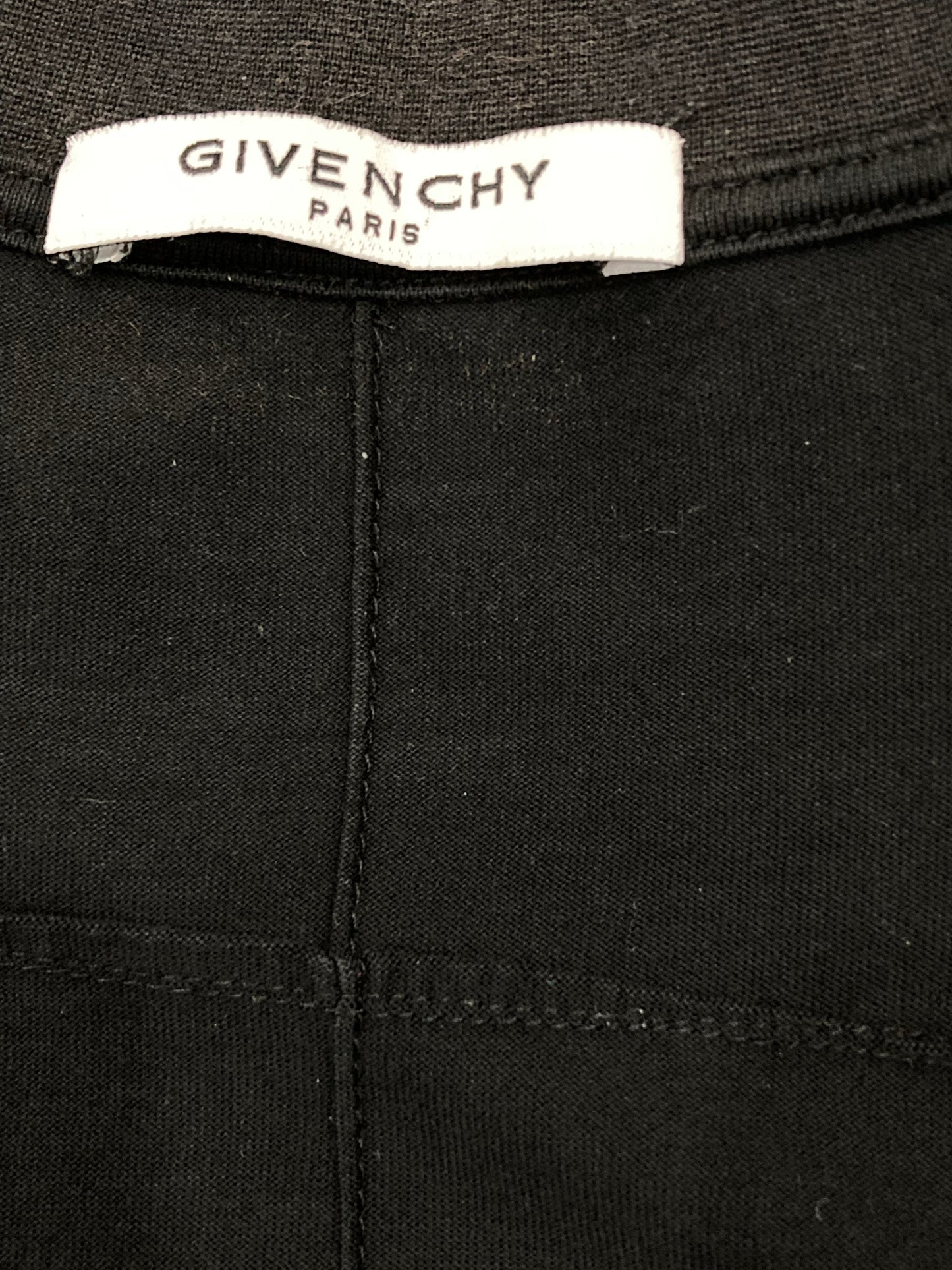 Givenchy Logo Black Cotton T Shirt Xs Cubanfit
