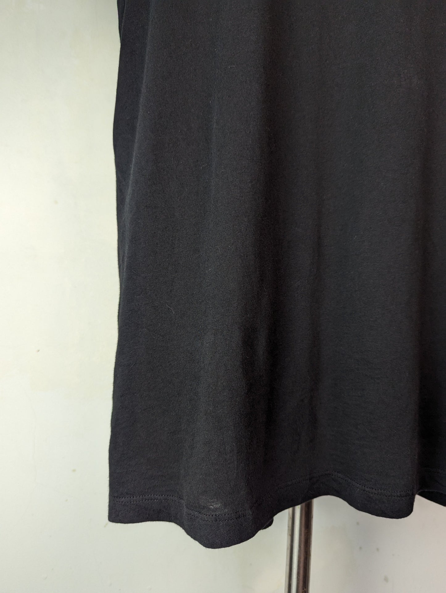 Gucci Logo Signature Black Cotton T Shirt S