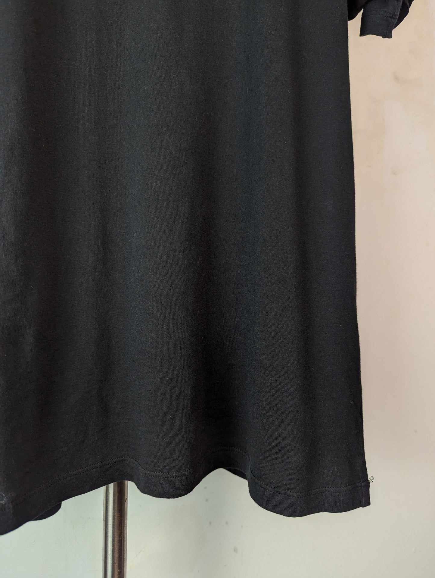 Gucci Logo Signature Black Cotton T Shirt S