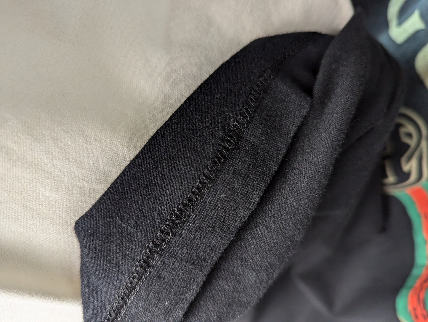 Gucci Logo Signature Black Cotton T Shirt S