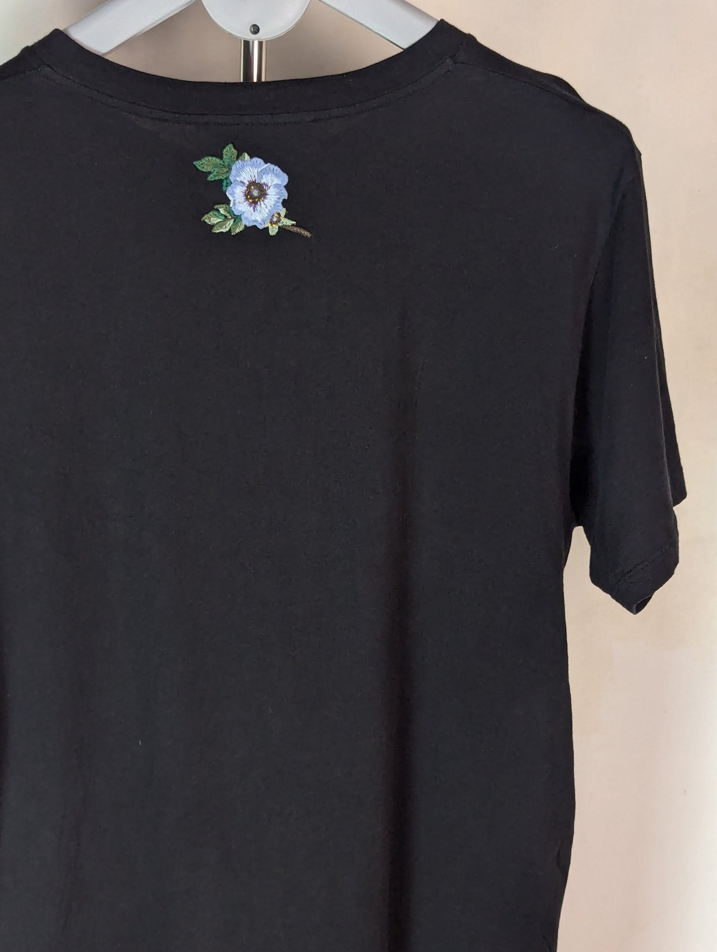 Gucci Logo Signature Black Cotton T Shirt S