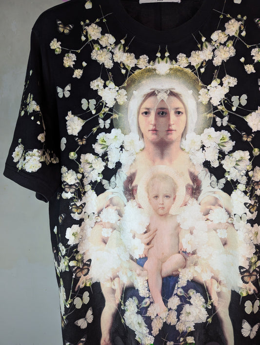 Givenchy Madonna Baby Breath Cotton T Shirt M