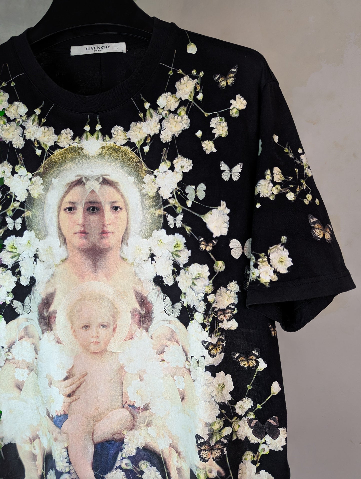 Givenchy Madonna Baby Breath Cotton T Shirt M