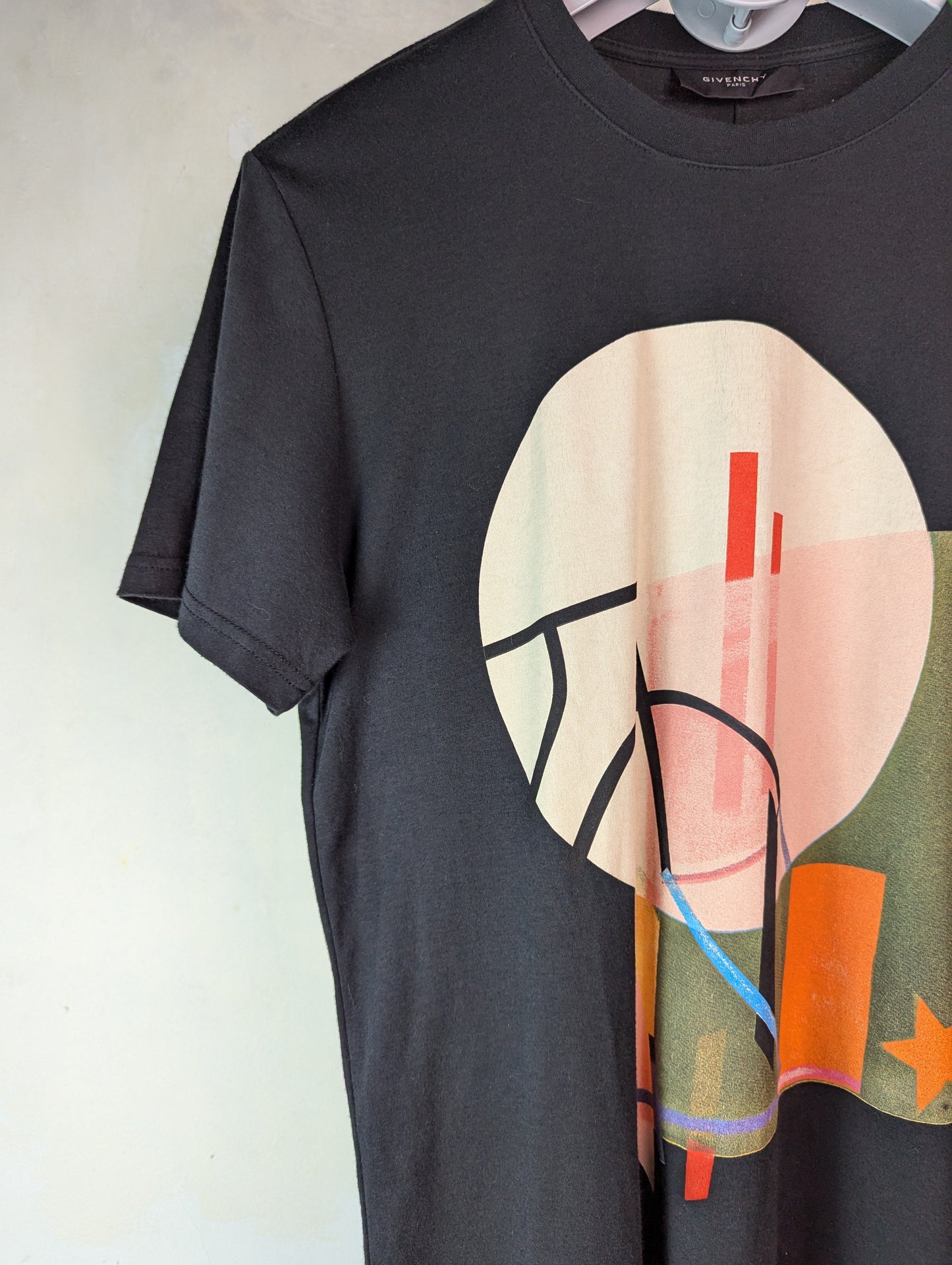 Givenchy Rare Geometric Print Star T Shirt M Oversized