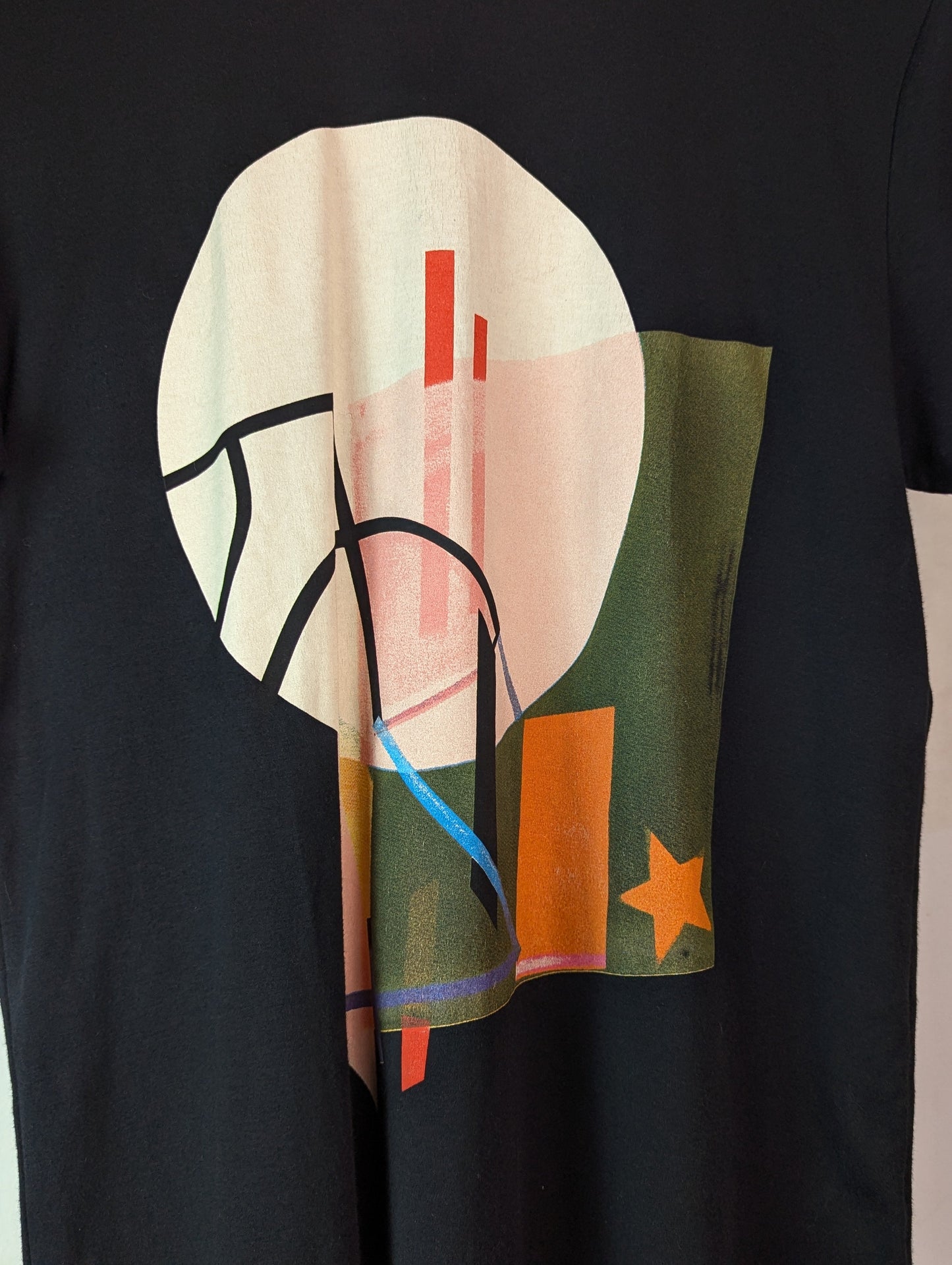 Givenchy Rare Geometric Print Star T Shirt M Oversized