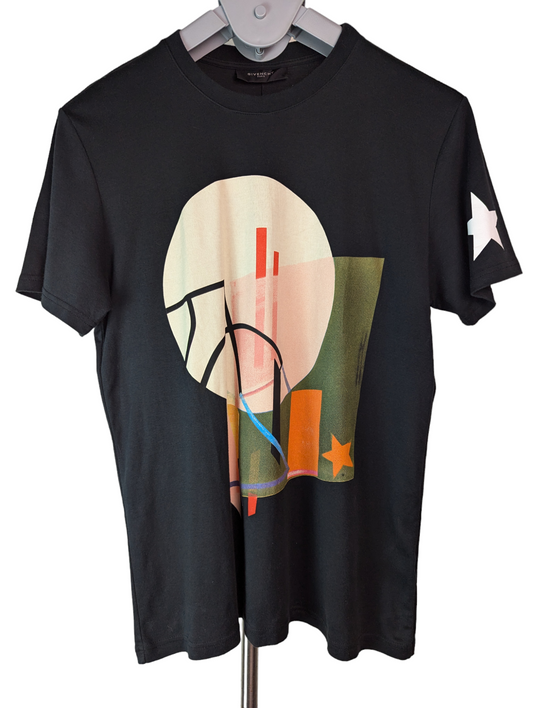 Givenchy Rare Geometric Print Star T Shirt M Oversized