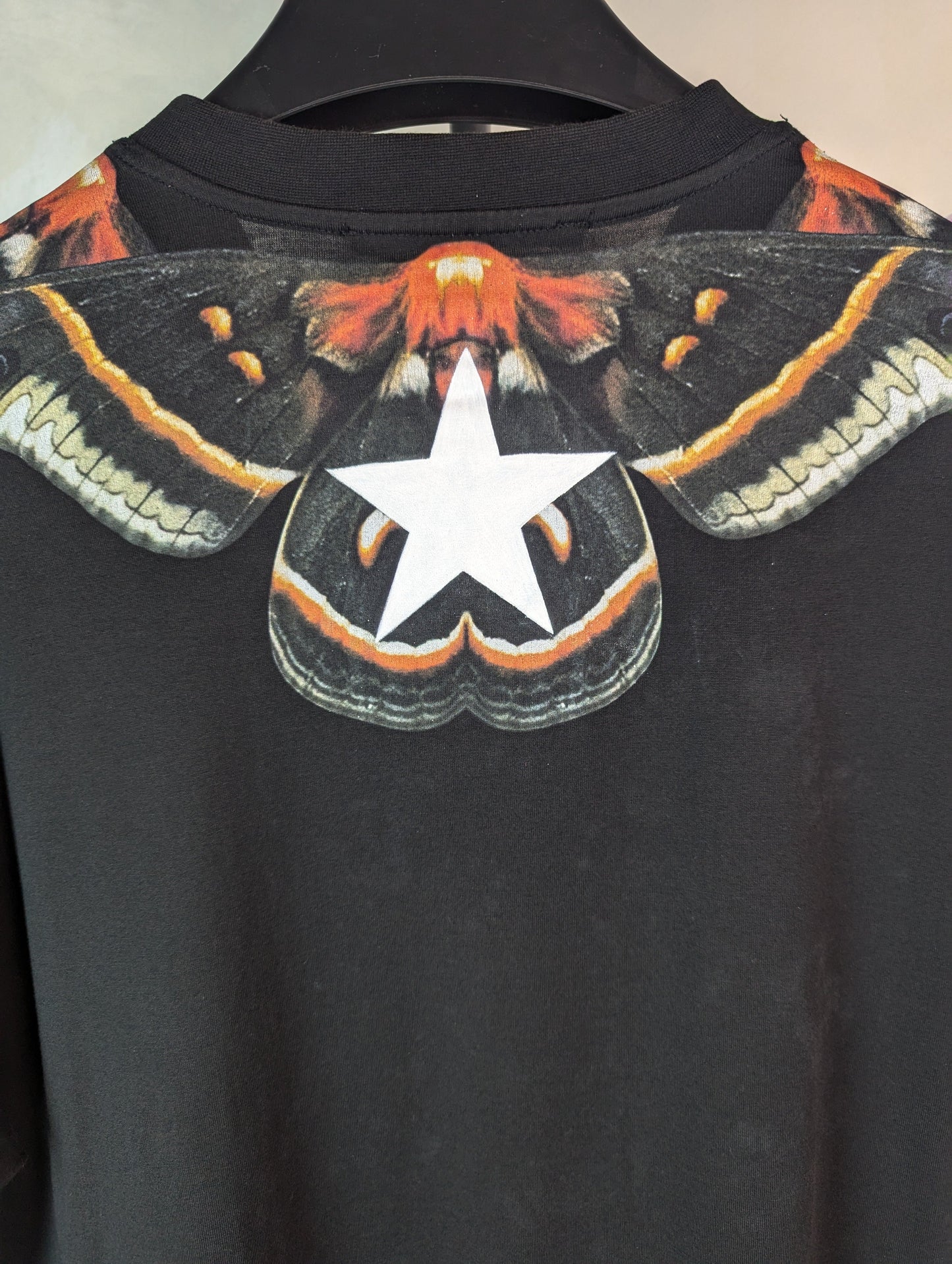 Givenchy Butterfly Print Xl Oversized T Shirt