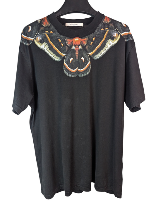 Givenchy Butterfly Print Xl Oversized T Shirt