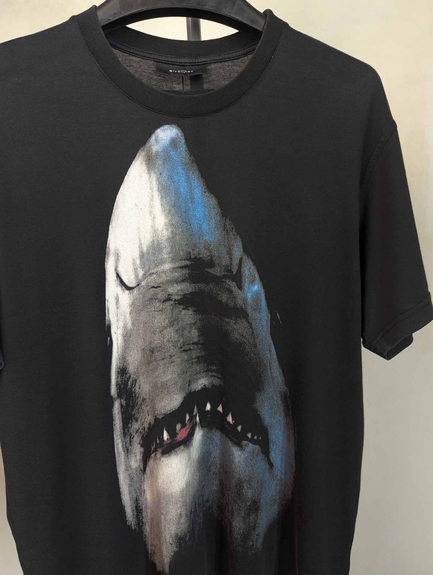 Givenchy Rottweiler Embroiered Logo Grey T Shirt Medium Oversized