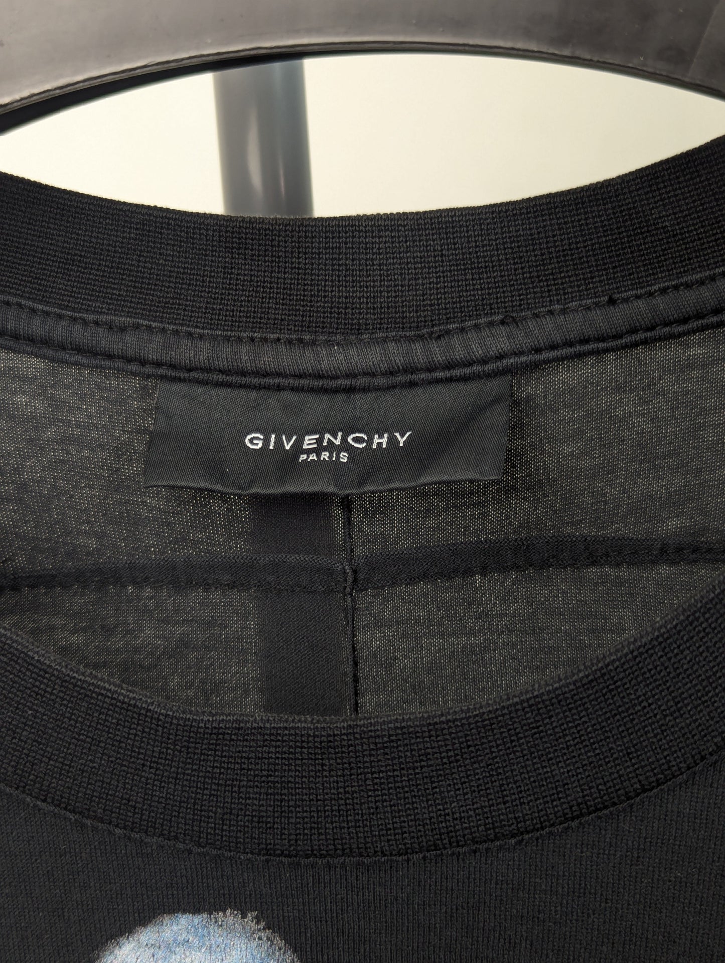 Givenchy Rottweiler Embroiered Logo Grey T Shirt Medium Oversized