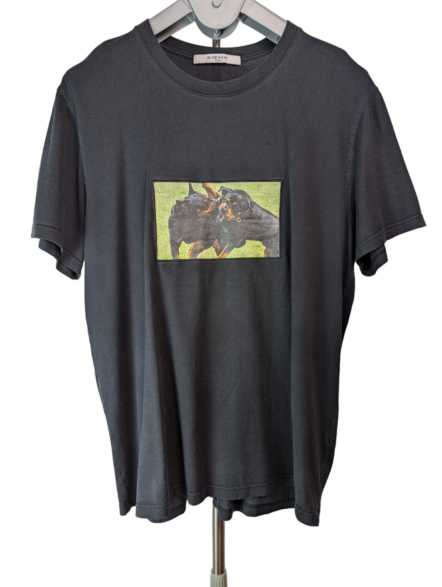 Givenchy Rottweiler Box Embroidery T Shirt Large