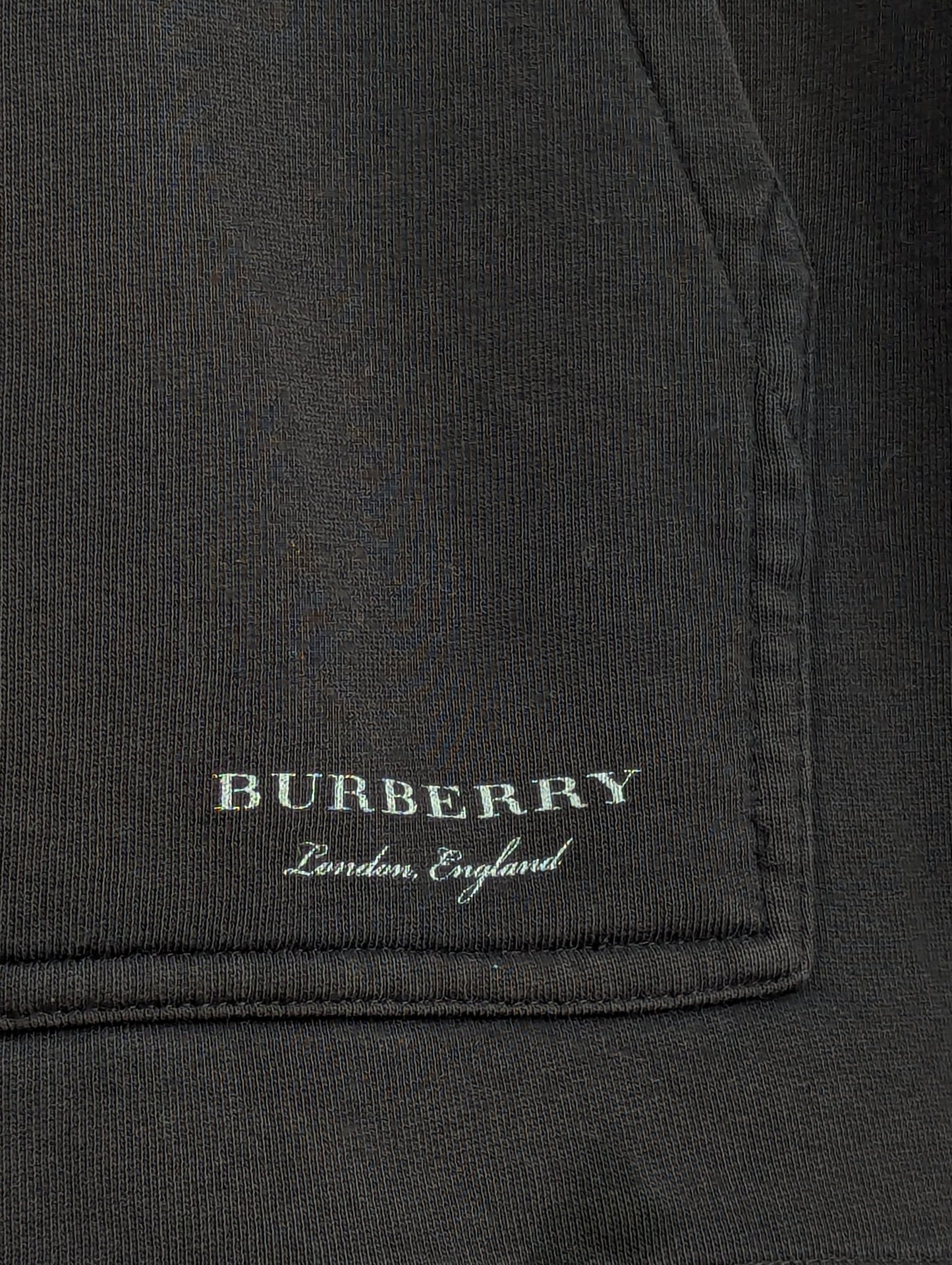 Vintage 00S Burberry Striped Oversized Hoodie Xl