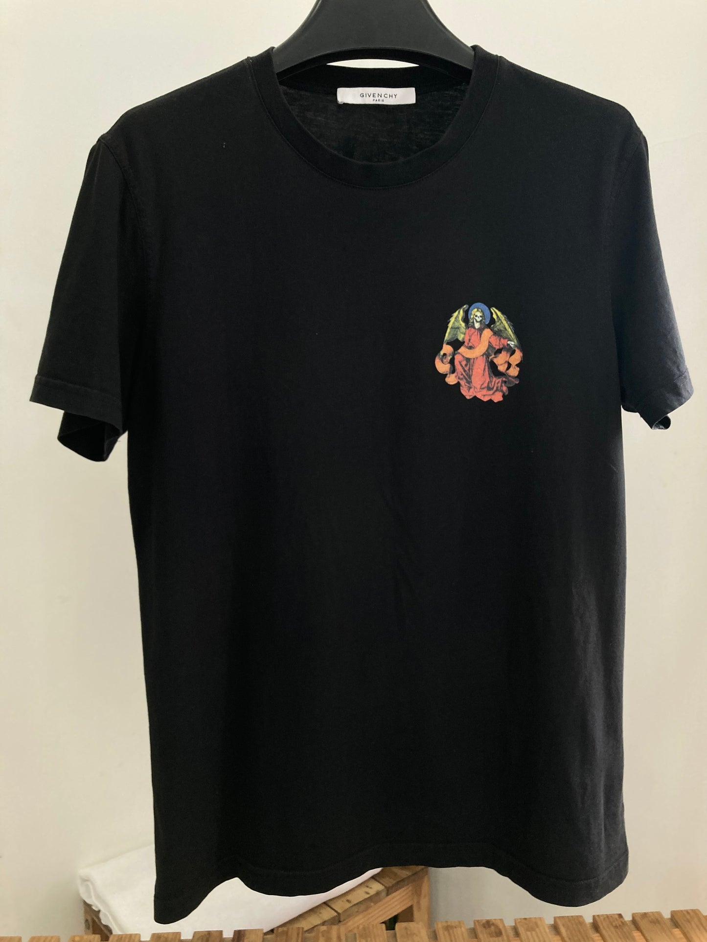 Givenchy Skull Angel Flame T Shirt