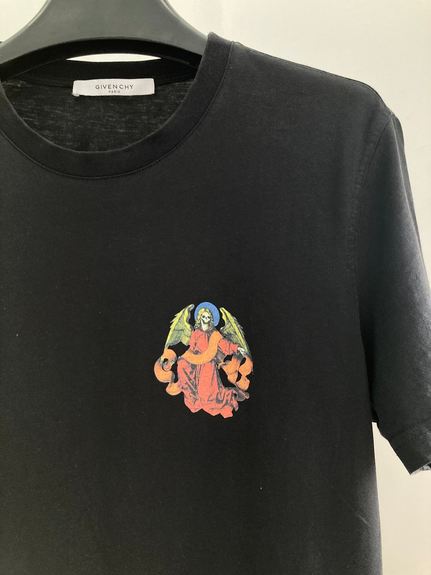 Givenchy Skull Angel Flame T Shirt