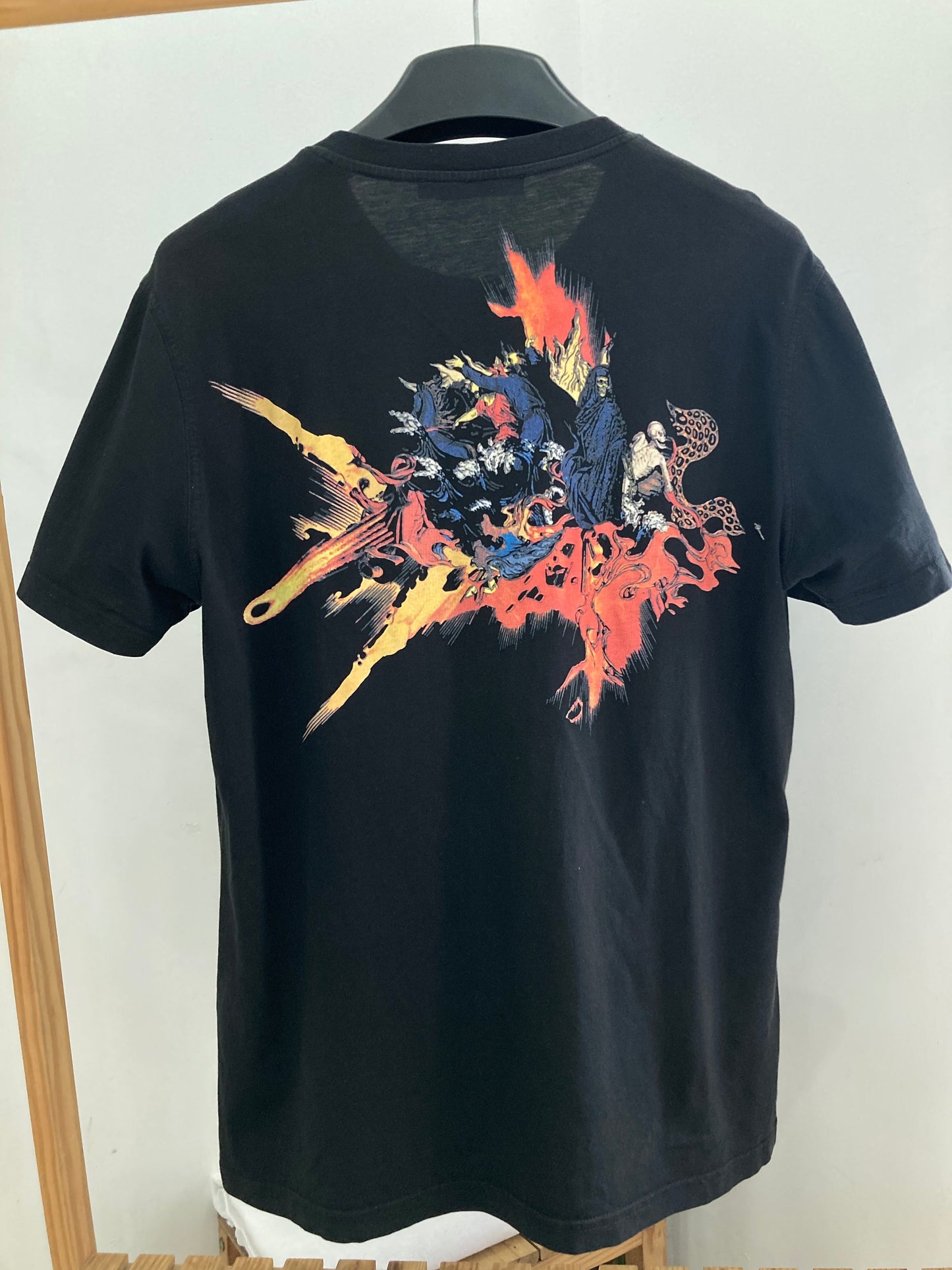 Givenchy Skull Angel Flame T Shirt